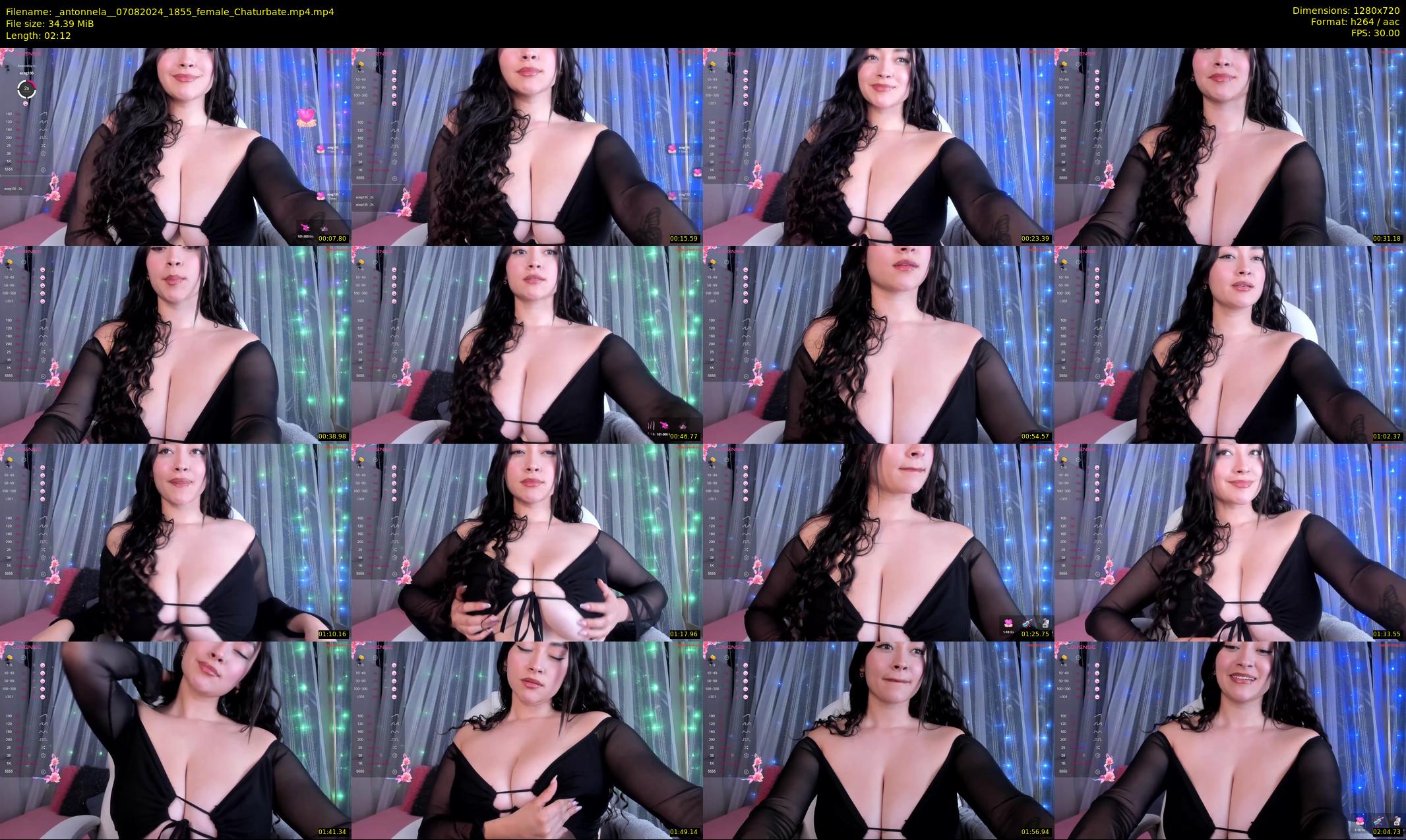 _antonnela_ — 3 minute Chaturbate female cam show recording, 720p, Aug 7, 2024