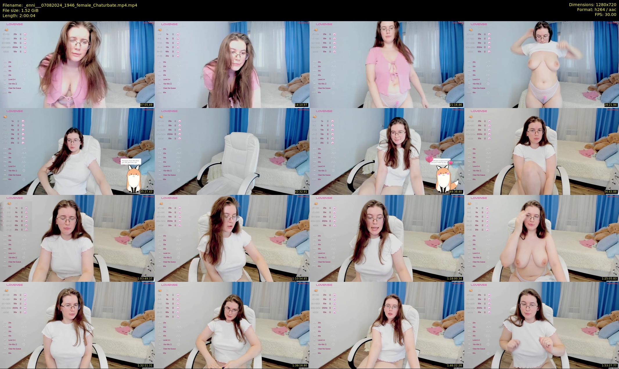 _enni__ — 121 minute Chaturbate female cam show recording, 720p, Aug 7, 2024