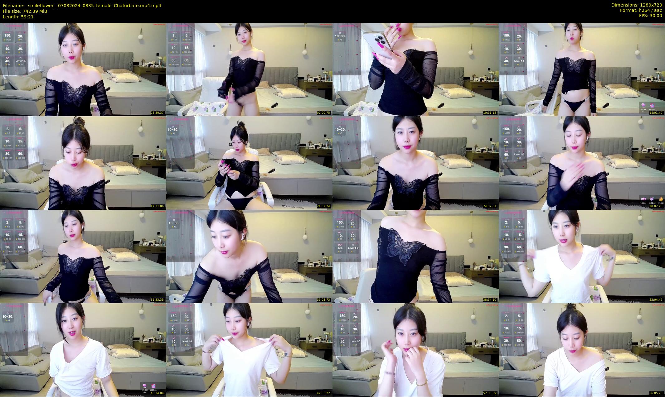 _smileflower_ — 60 minute Chaturbate female cam show recording, 720p, Aug 7, 2024
