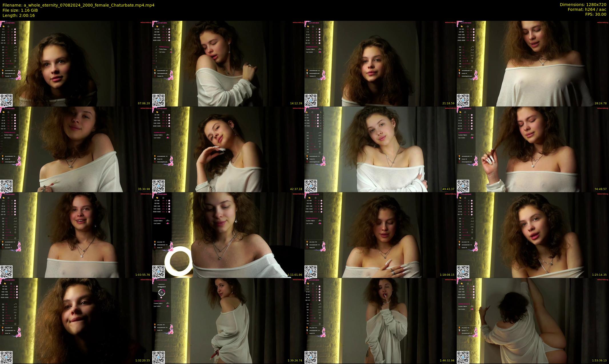 a_whole_eternity — 121 minute Chaturbate female cam show recording, 720p, Aug 7, 2024