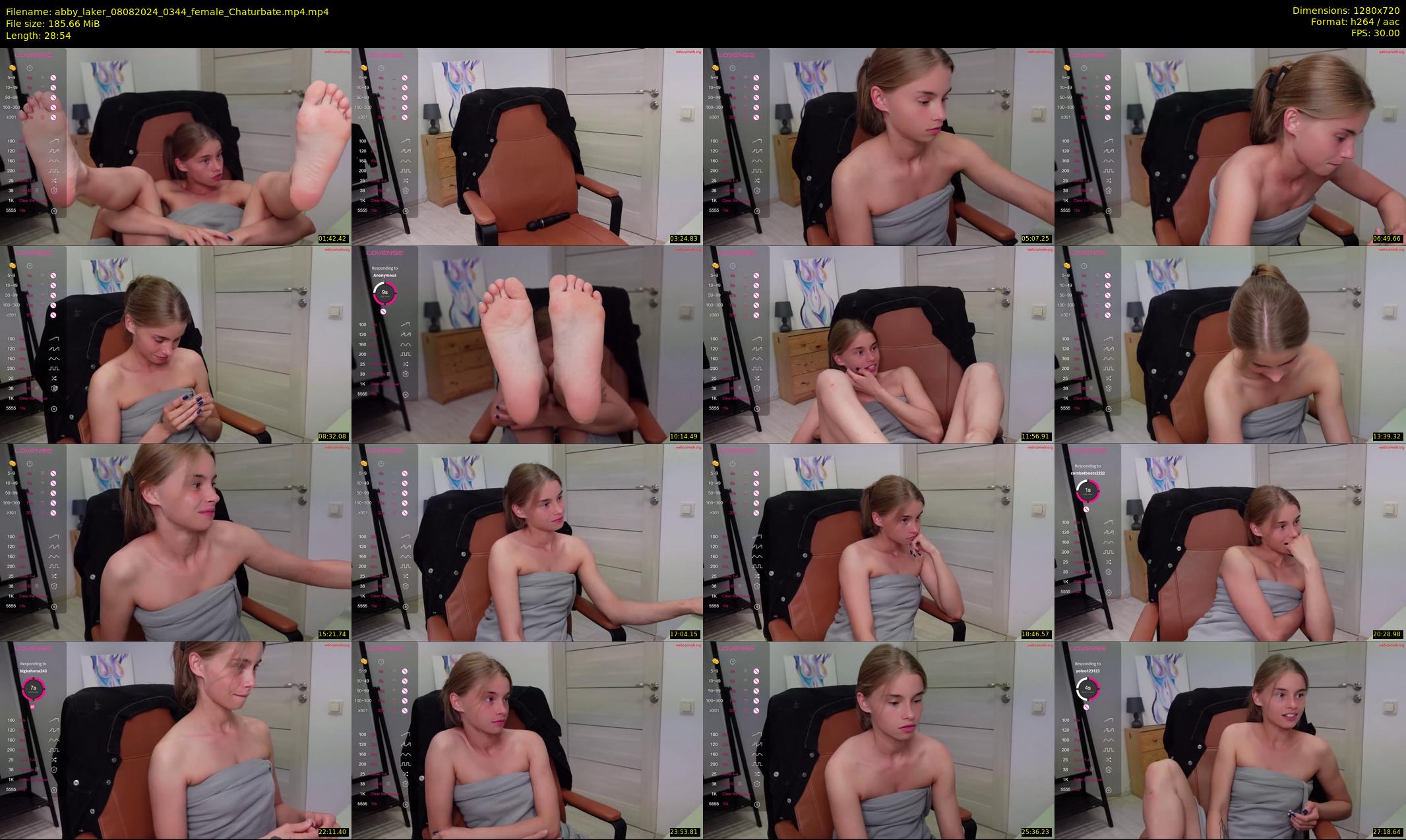 abby_laker — 29 minute Chaturbate female cam show recording, 720p, Aug 8, 2024