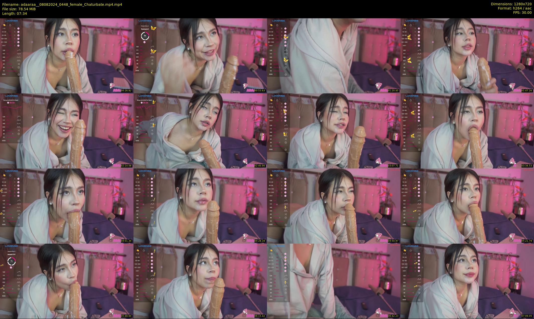 adaaraa_ — 8 minute Chaturbate female cam show recording, 720p, Aug 8, 2024