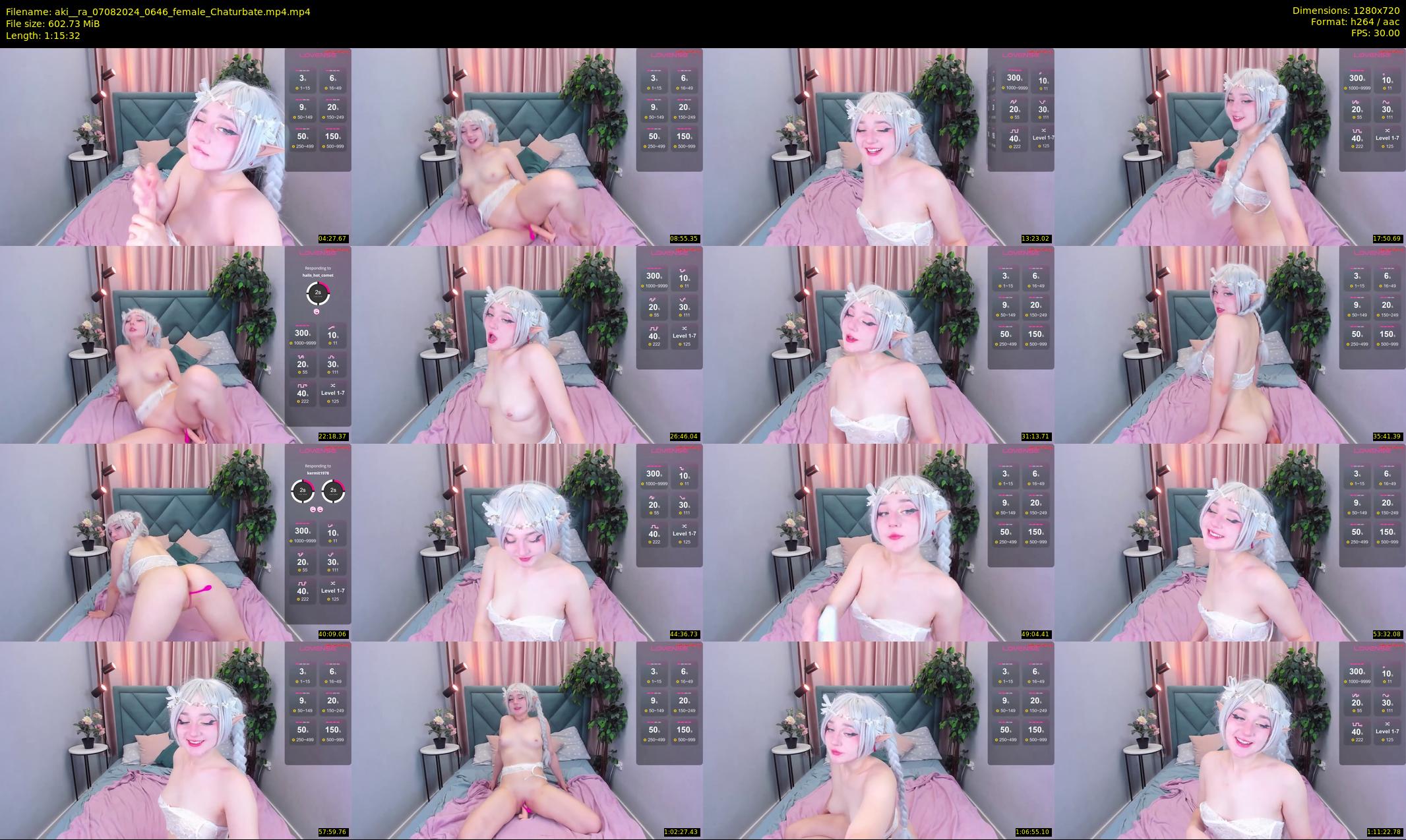 aki__ra — 76 minute Chaturbate female cam show recording, 720p, Aug 7, 2024