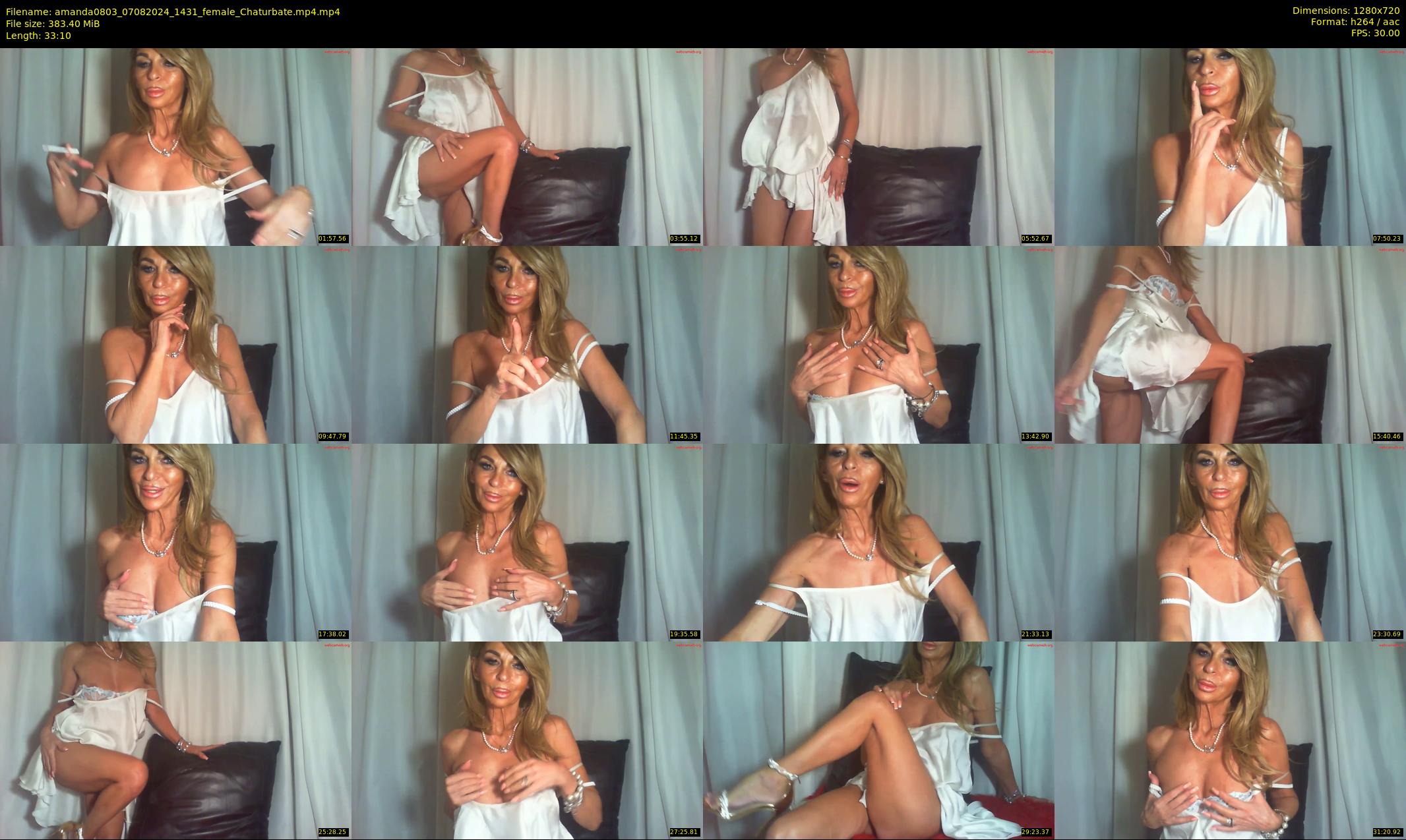 amanda0803 — 34 minute Chaturbate female cam show recording, 720p, Aug 7, 2024