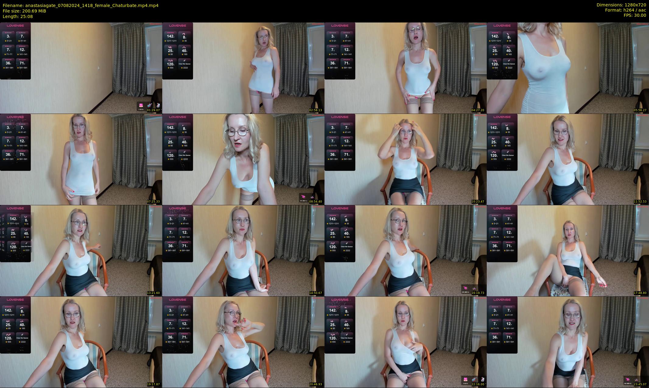 anastasiagate — 26 minute Chaturbate female cam show recording, 720p, Aug 7, 2024
