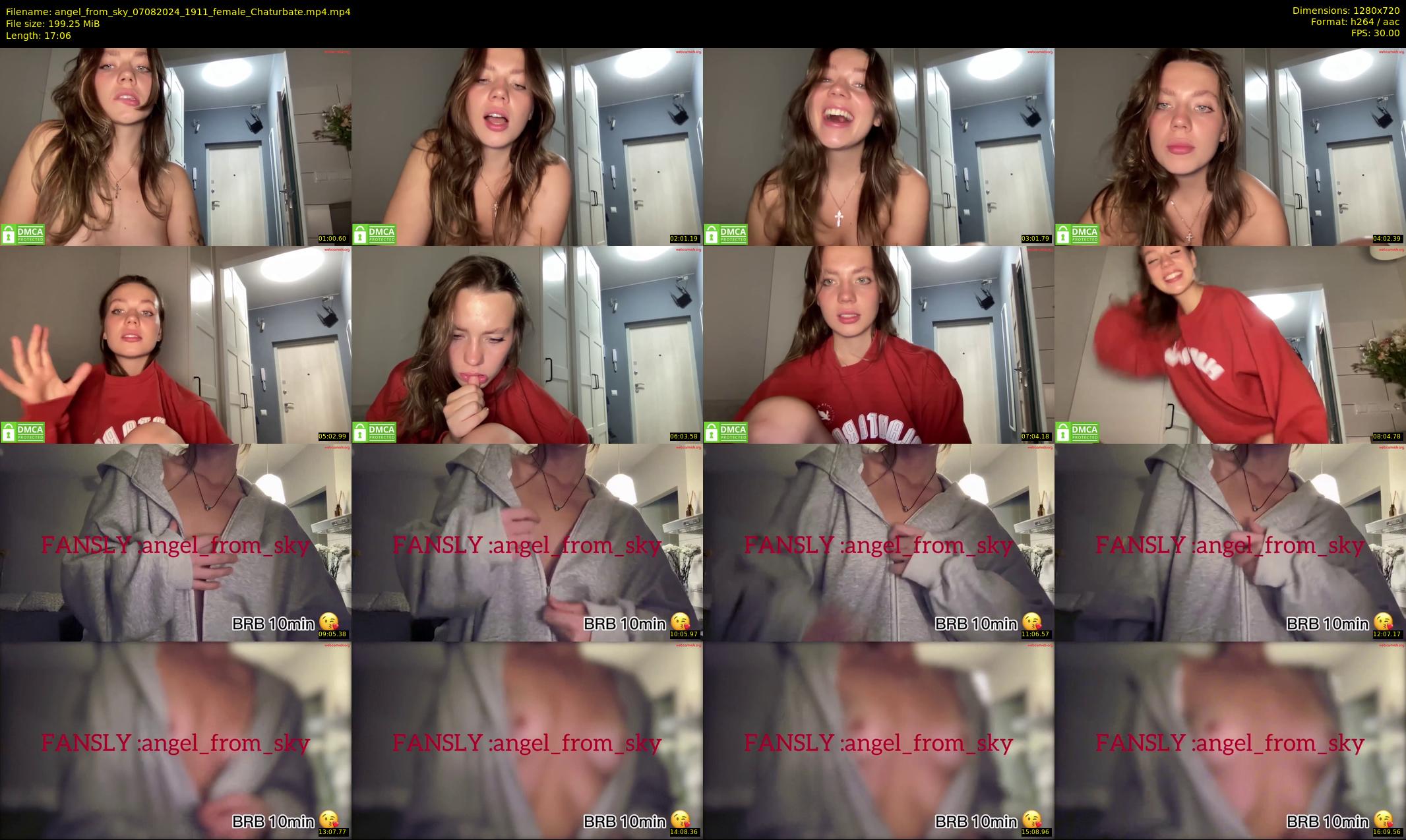 angel_from_sky — 18 minute Chaturbate female cam show recording, 720p, Aug 7, 2024