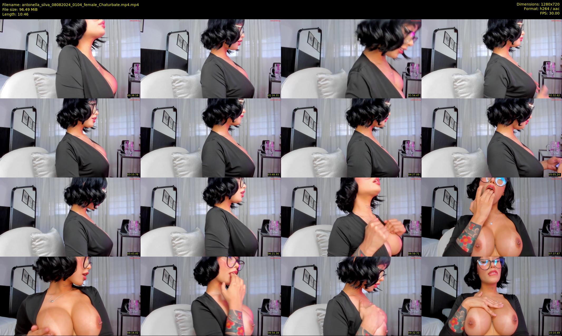 antonella_silva — 11 minute Chaturbate female cam show recording, 720p, Aug 8, 2024