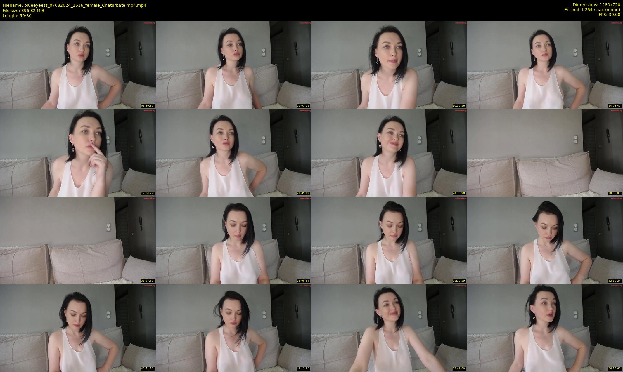 blueeyeess — 60 minute Chaturbate female cam show recording, 720p, Aug 7, 2024