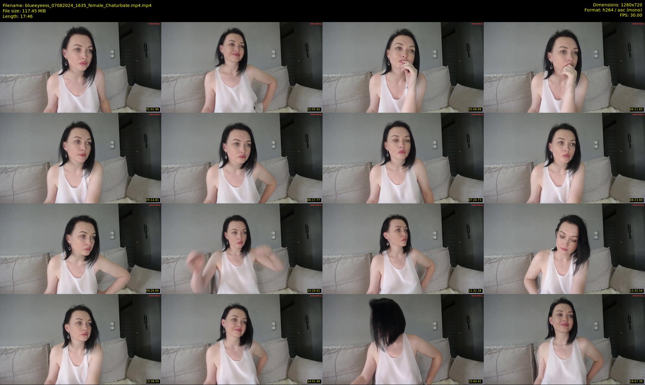 blueeyeess — 18 minute Chaturbate female cam show recording, 720p, Aug 7, 2024