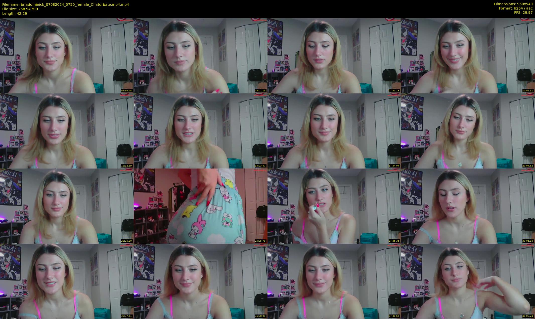 briadominick — 43 minute Chaturbate couple cam show recording, 480p, Aug 7, 2024