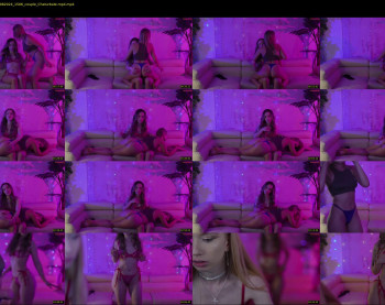 bright_diamonds_054 — 5 minute Chaturbate couple cam show recording, 720p, Aug 7, 2024