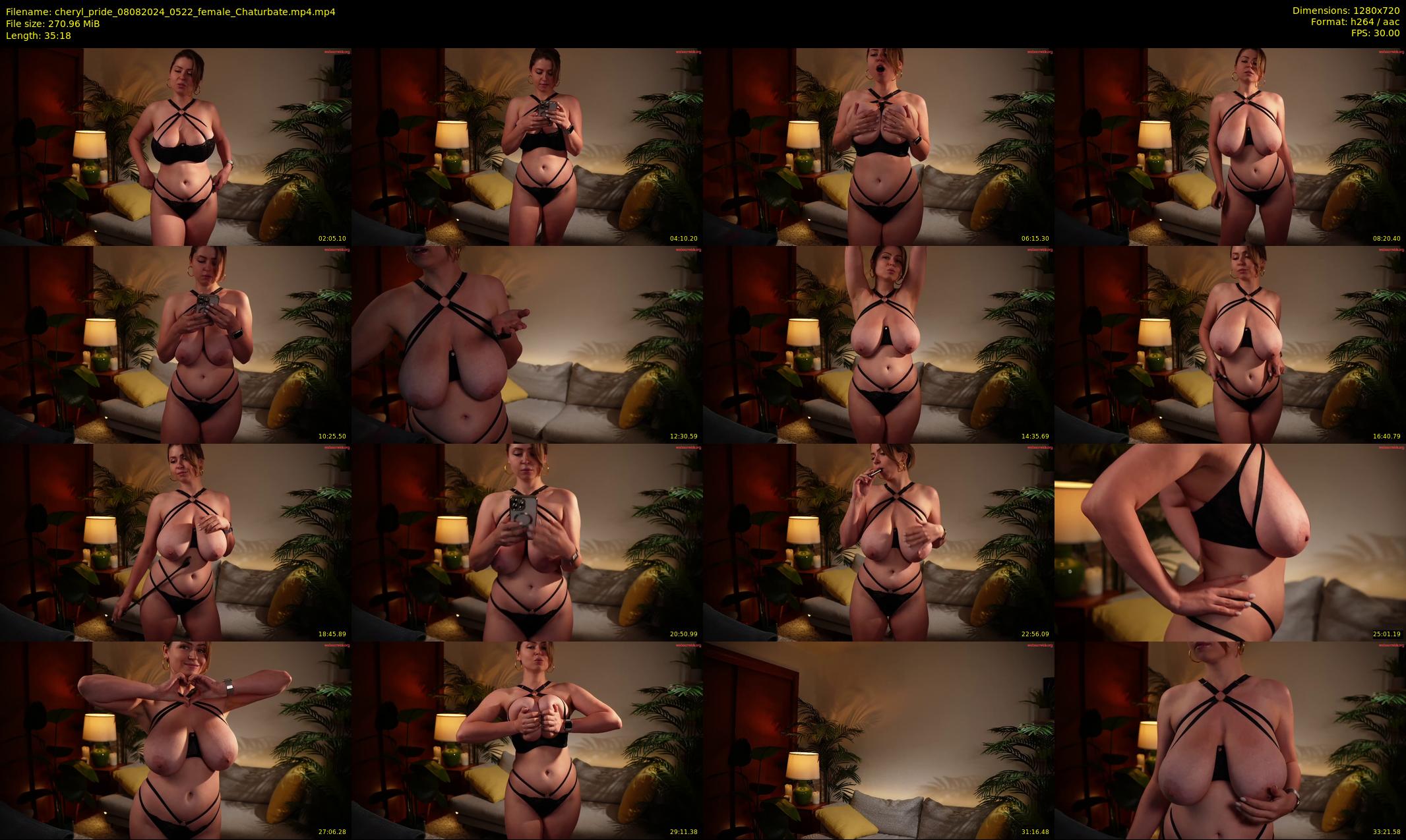 cheryl_pride — 36 minute Chaturbate female cam show recording, 720p, Aug 8, 2024