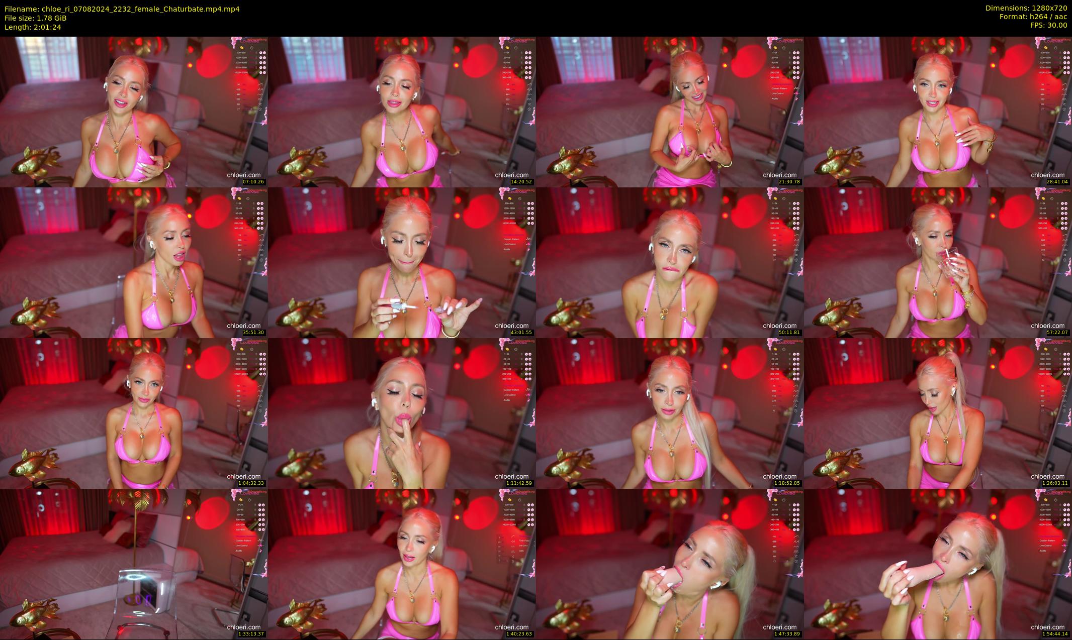 chloe_ri — 122 minute Chaturbate female cam show recording, 720p, Aug 7, 2024