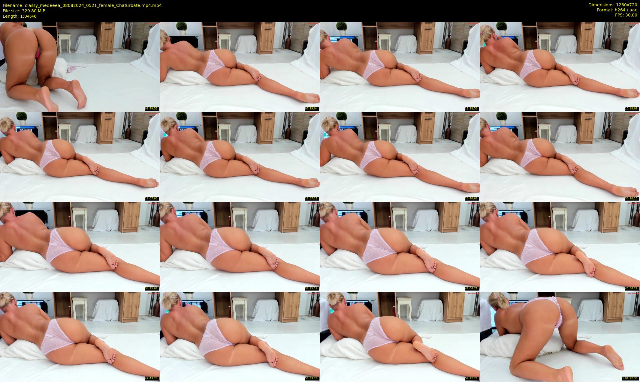 classy_medeeea — 65 minute Chaturbate female cam show recording, 720p, Aug 8, 2024