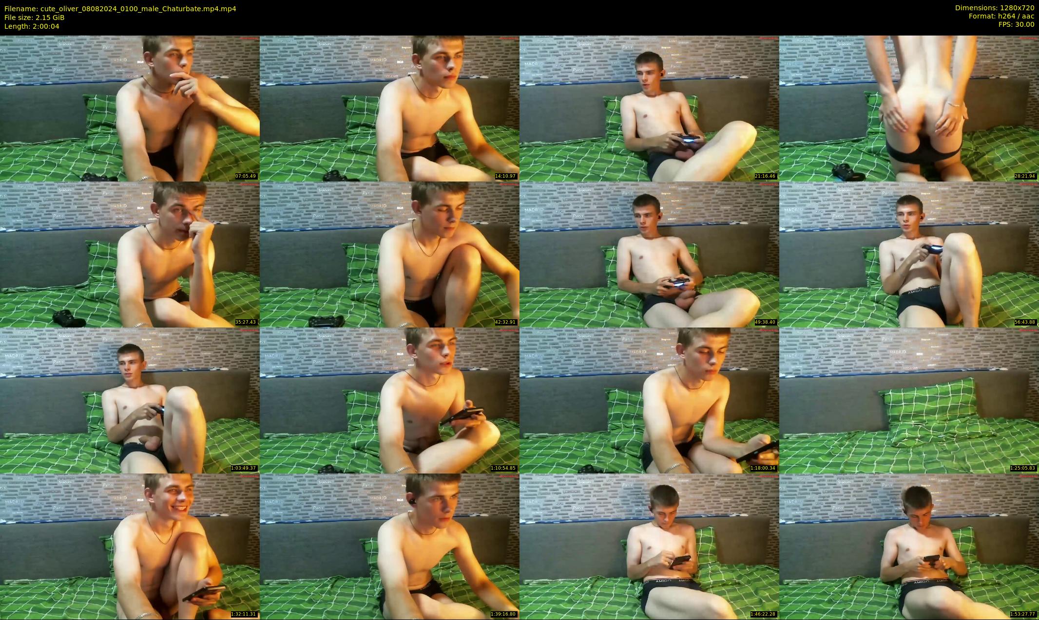 cute_oliver — 121 minute Chaturbate male cam show recording, 720p, Aug 8, 2024