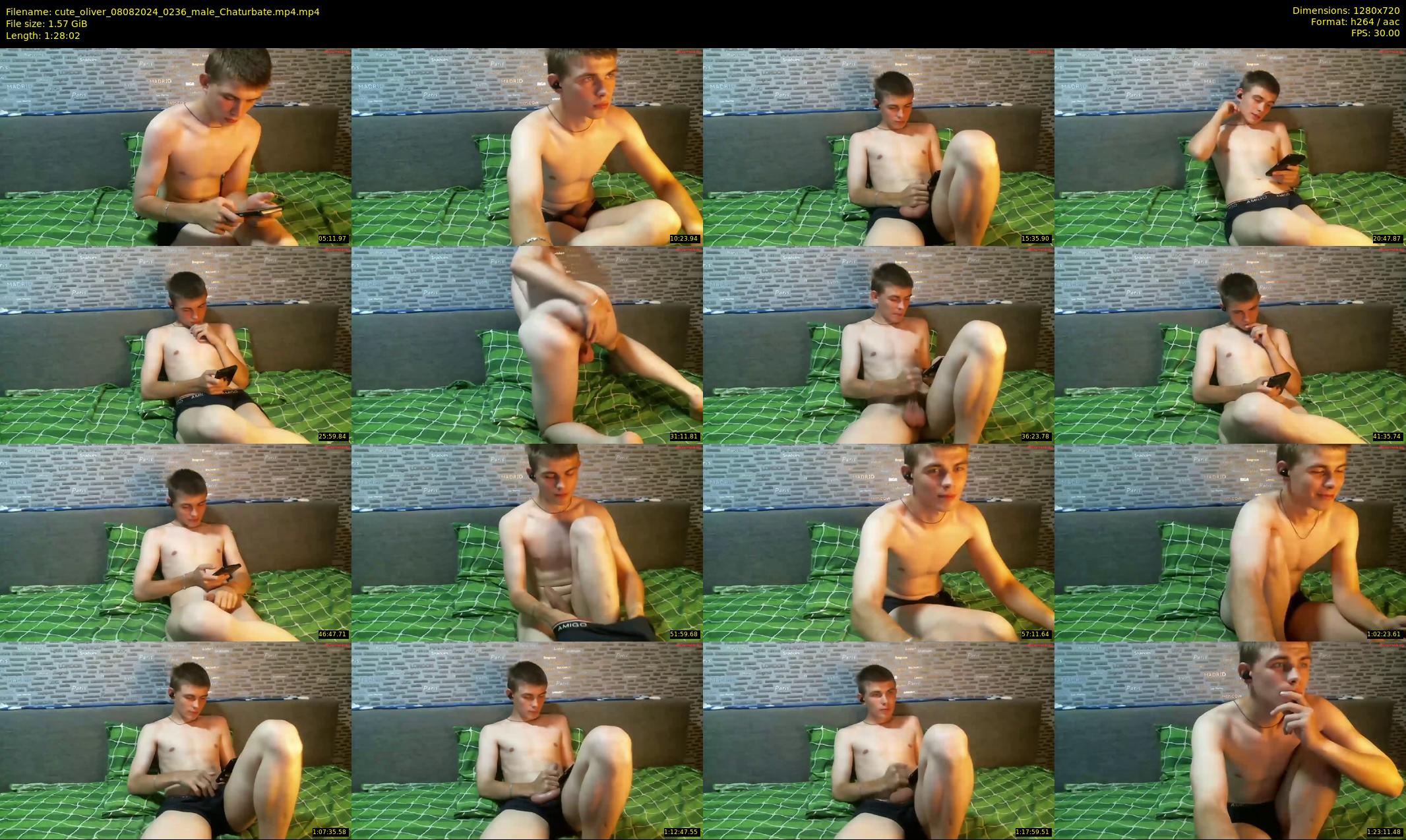cute_oliver — 89 minute Chaturbate male cam show recording, 720p, Aug 8, 2024