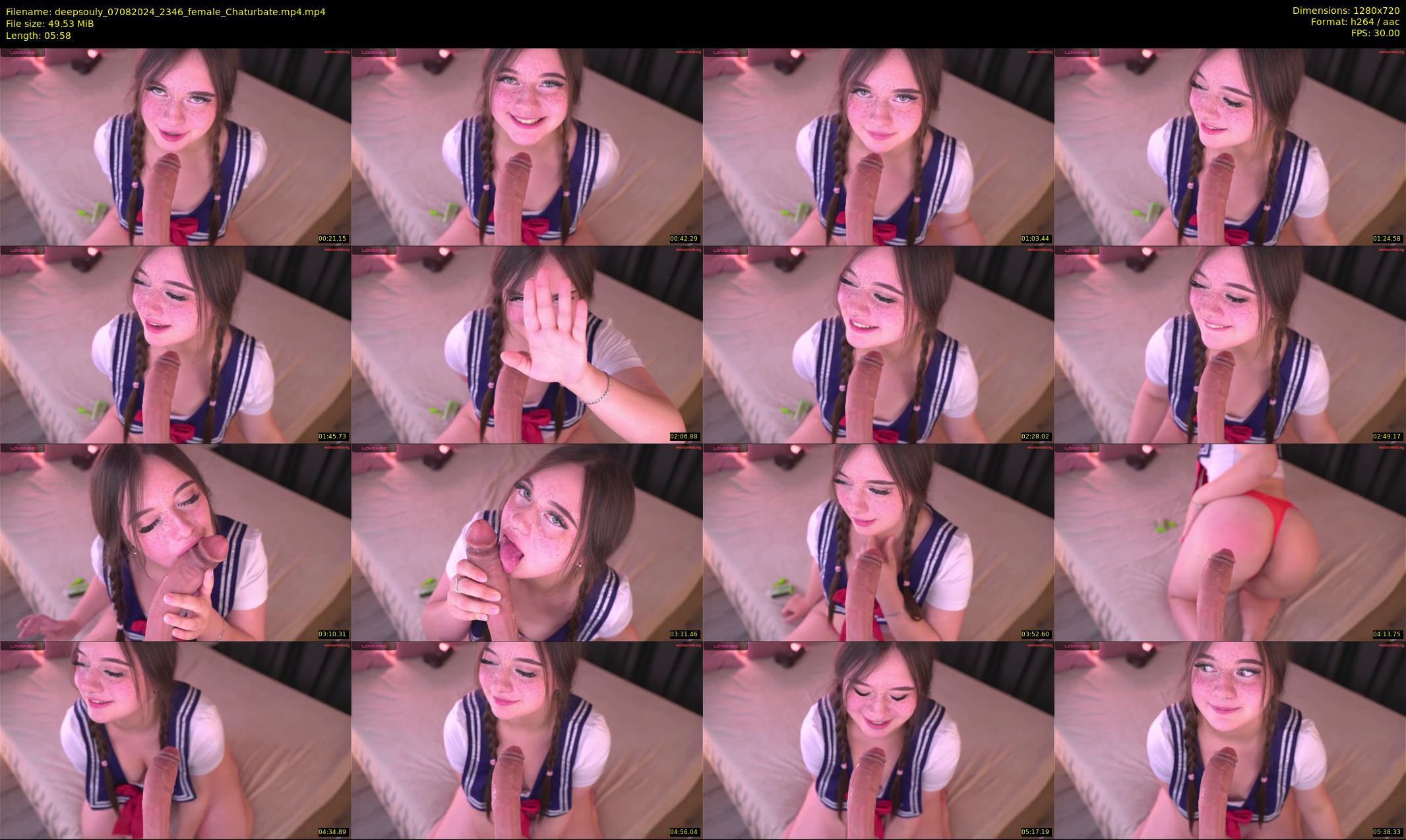 deepsouly — 6 minute Chaturbate female cam show recording, 720p, Aug 7, 2024