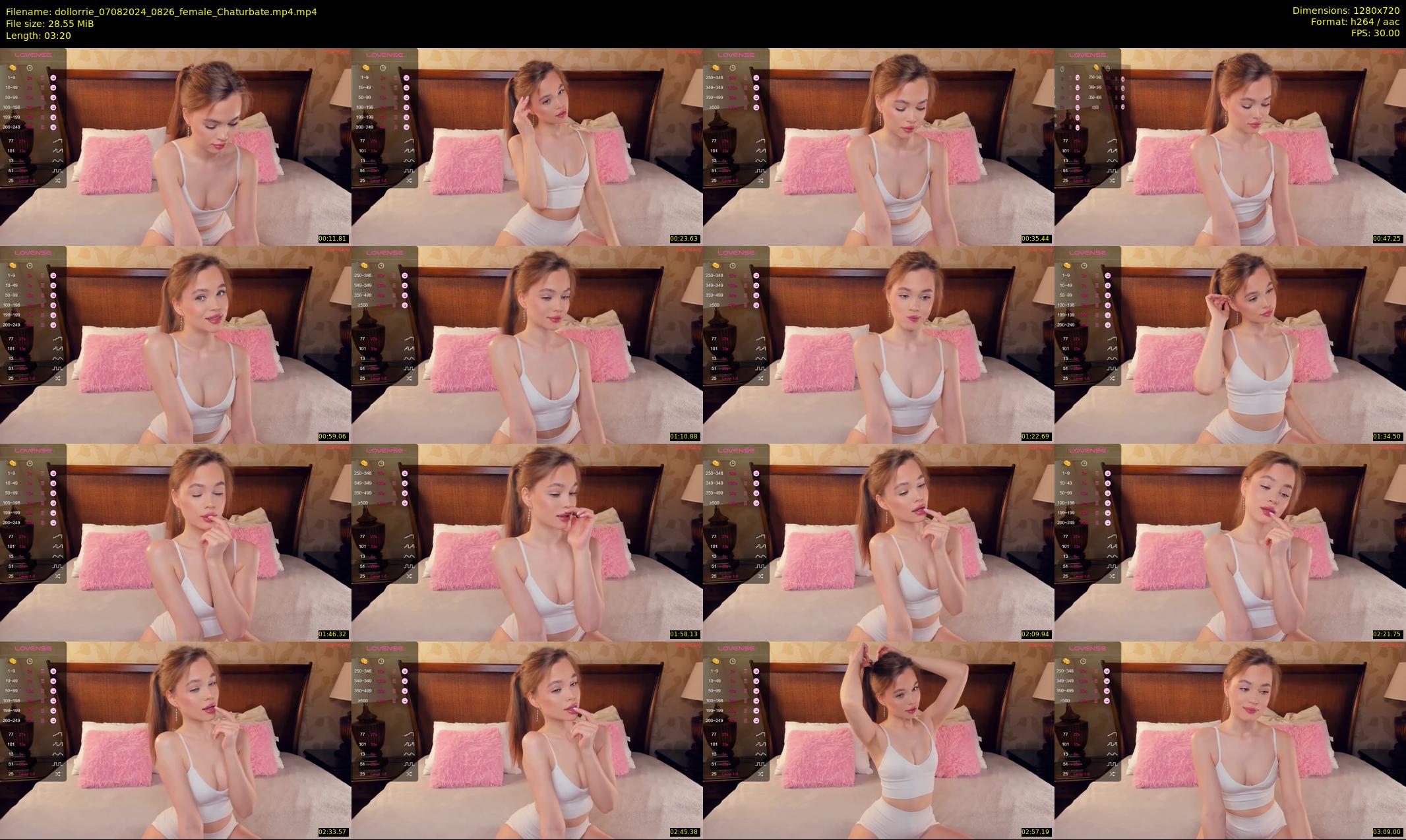 dollorrie — 4 minute Chaturbate couple cam show recording, 720p, Aug 7, 2024
