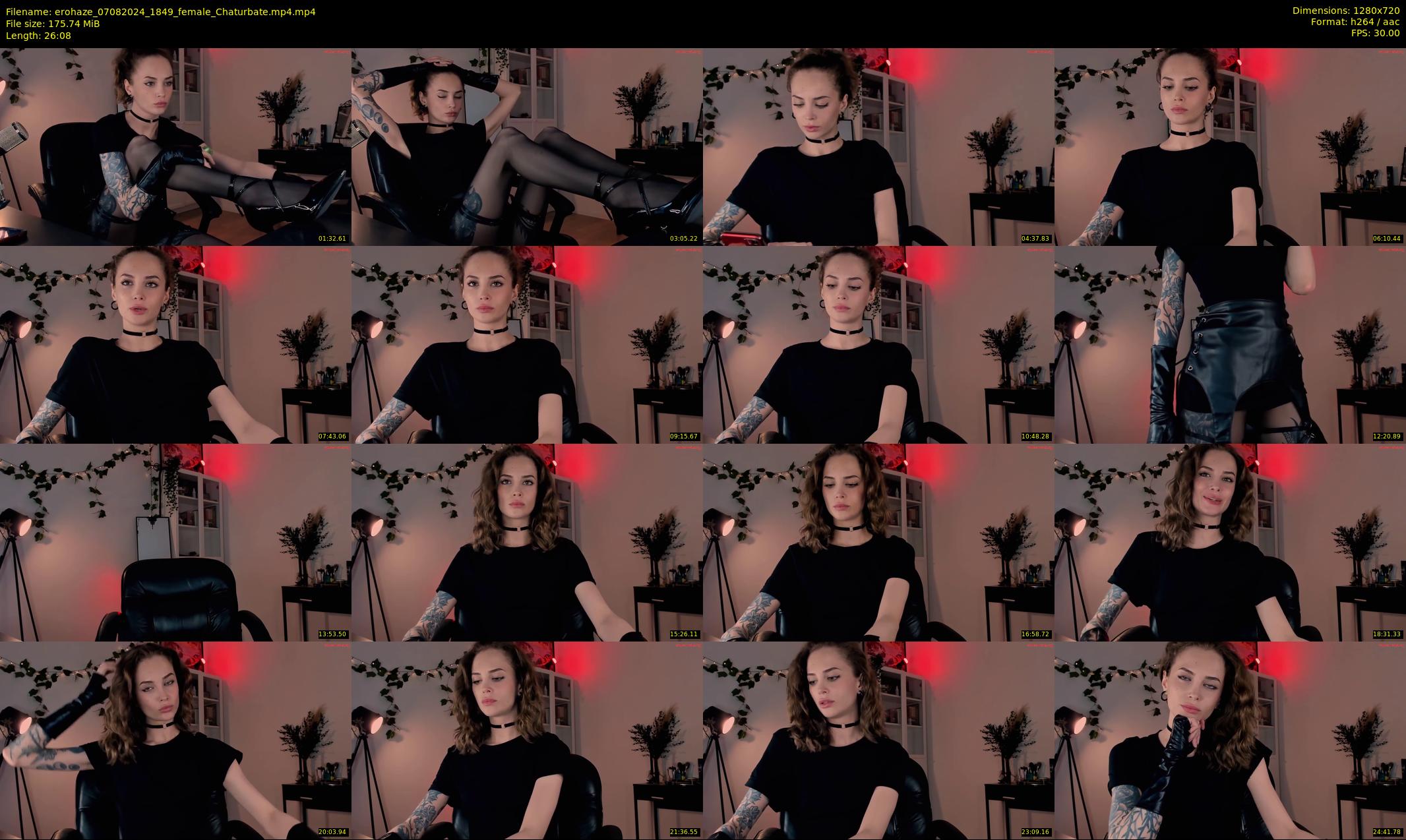 erohaze — 27 minute Chaturbate female cam show recording, 720p, Aug 7, 2024