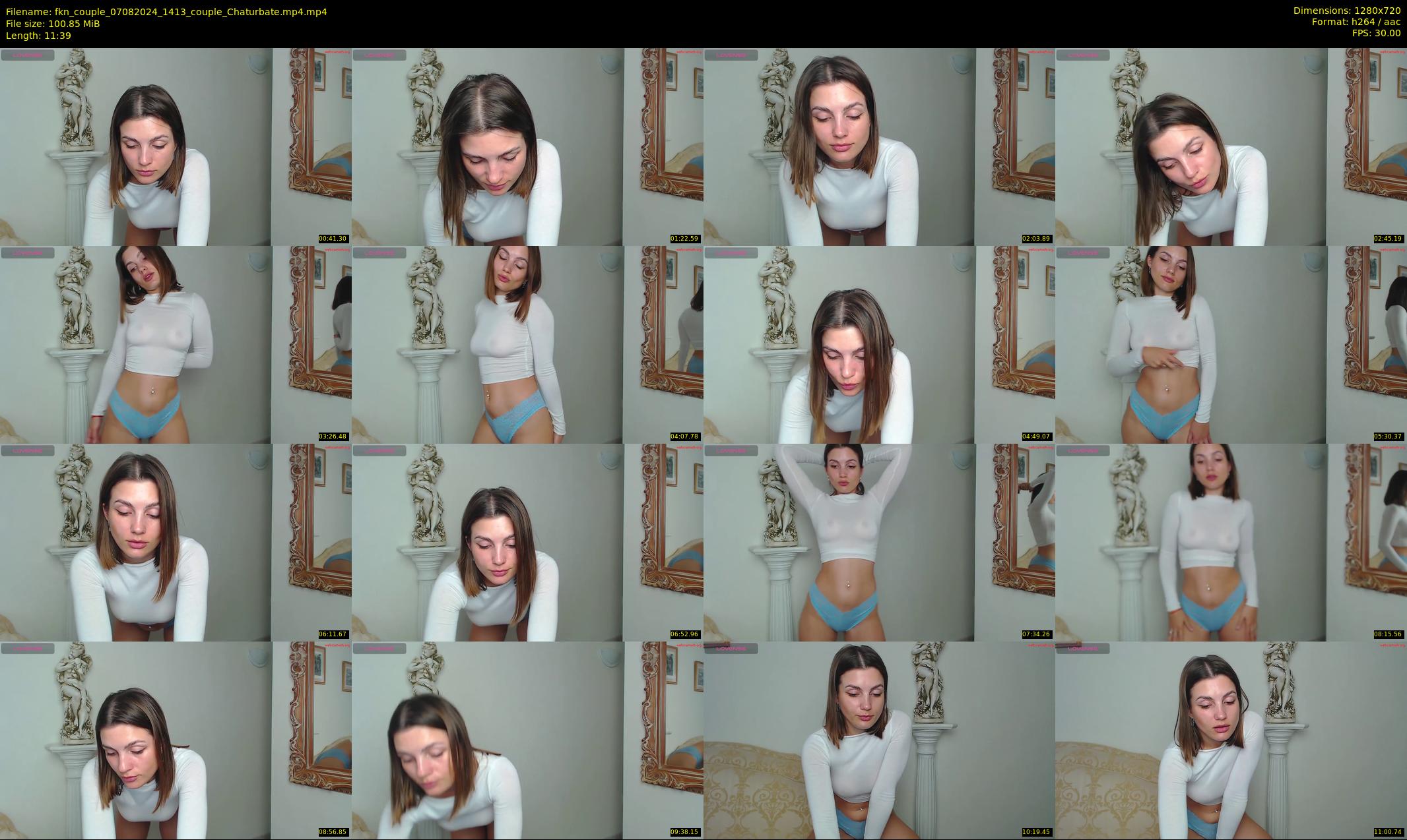 fkn_couple — 12 minute Chaturbate couple cam show recording, 720p, Aug 7, 2024