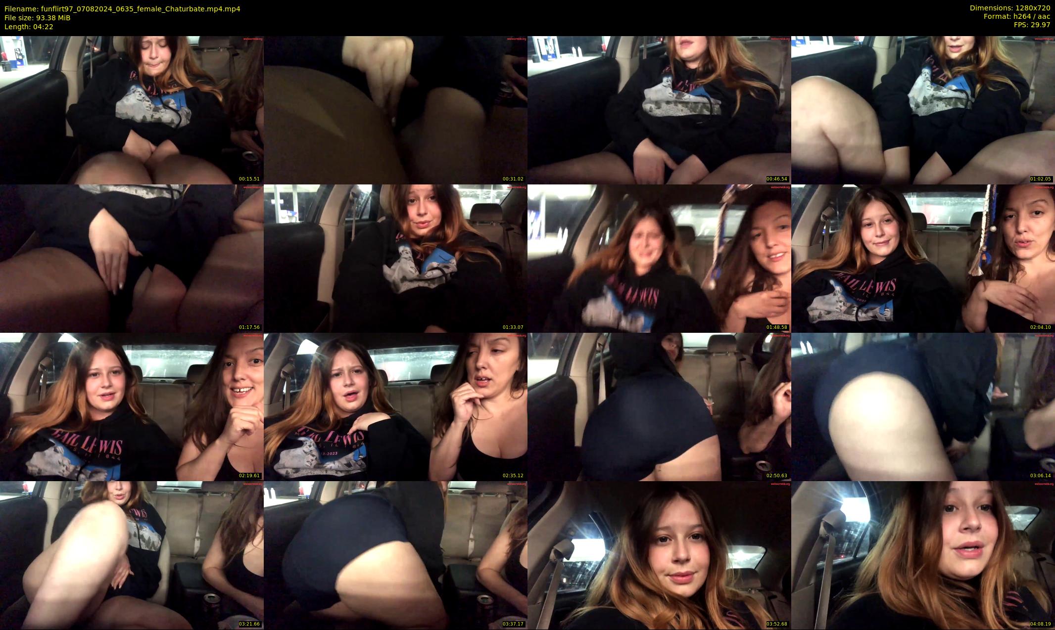 funflirt97 — 5 minute Chaturbate female cam show recording, 720p, Aug 7, 2024