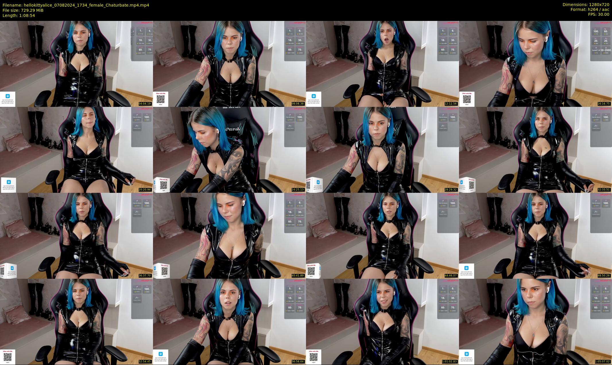 hellokittyalice — 69 minute Chaturbate female cam show recording, 720p, Aug 7, 2024