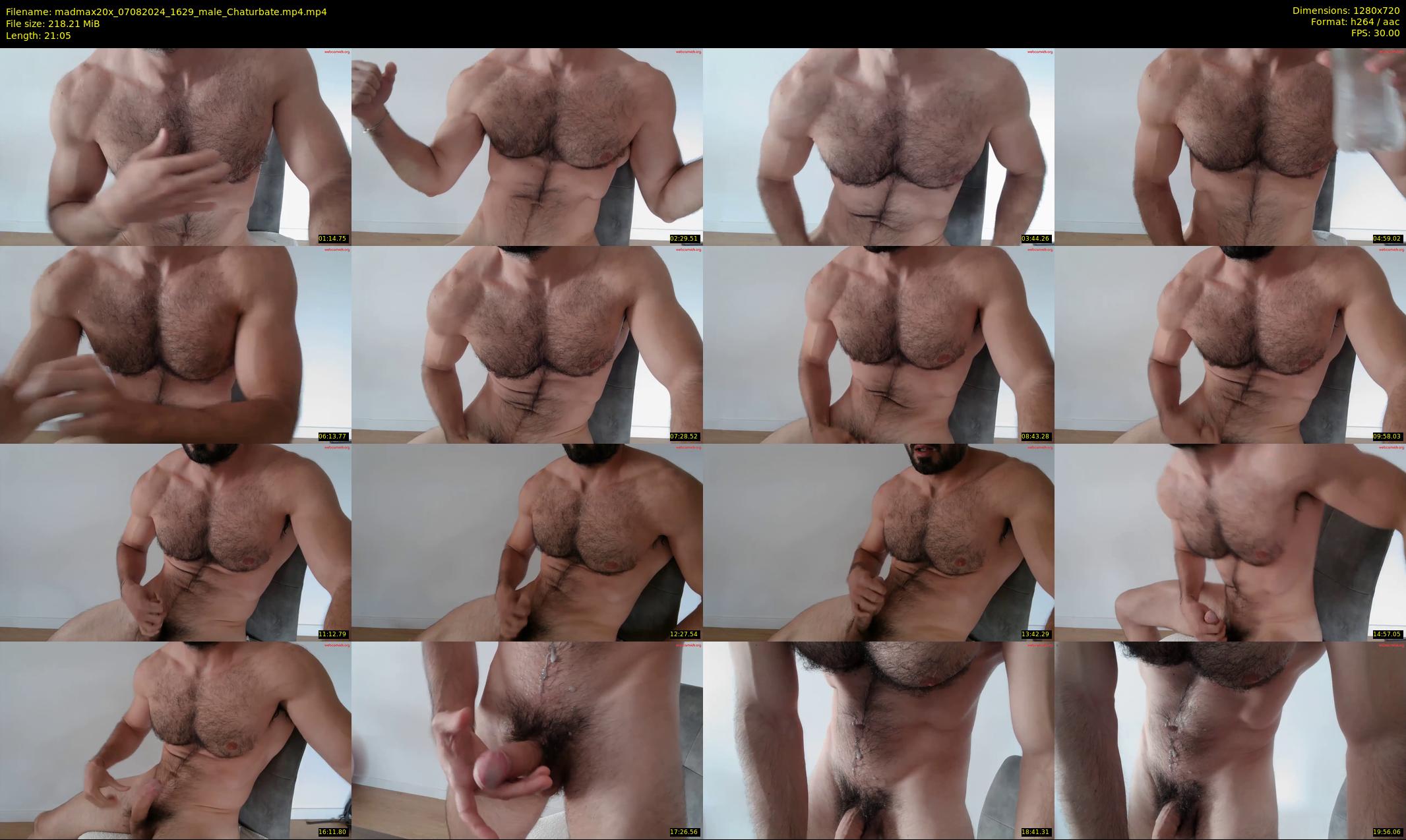 madmax20x — 22 minute Chaturbate male cam show recording, 720p, Aug 7, 2024