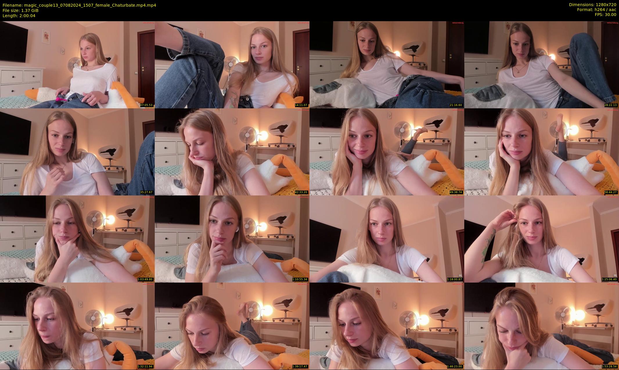magic_couple13 — 121 minute Chaturbate couple cam show recording, 720p, Aug 7, 2024