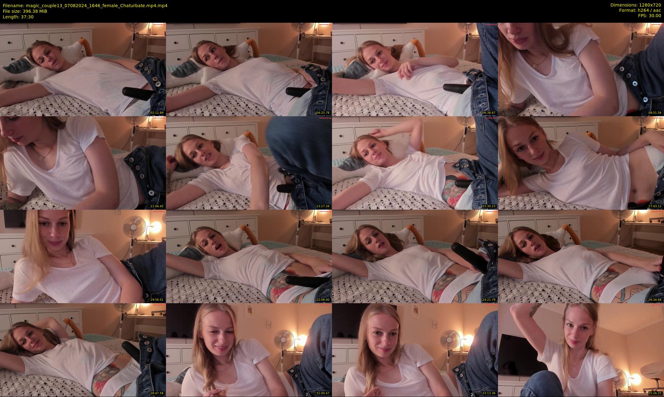 magic_couple13 — 38 minute Chaturbate couple cam show recording, 720p, Aug 7, 2024