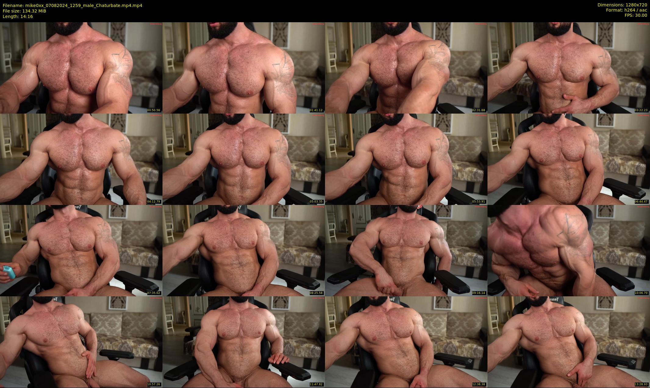mike0xx — 15 minute Chaturbate male cam show recording, 720p, Aug 7, 2024