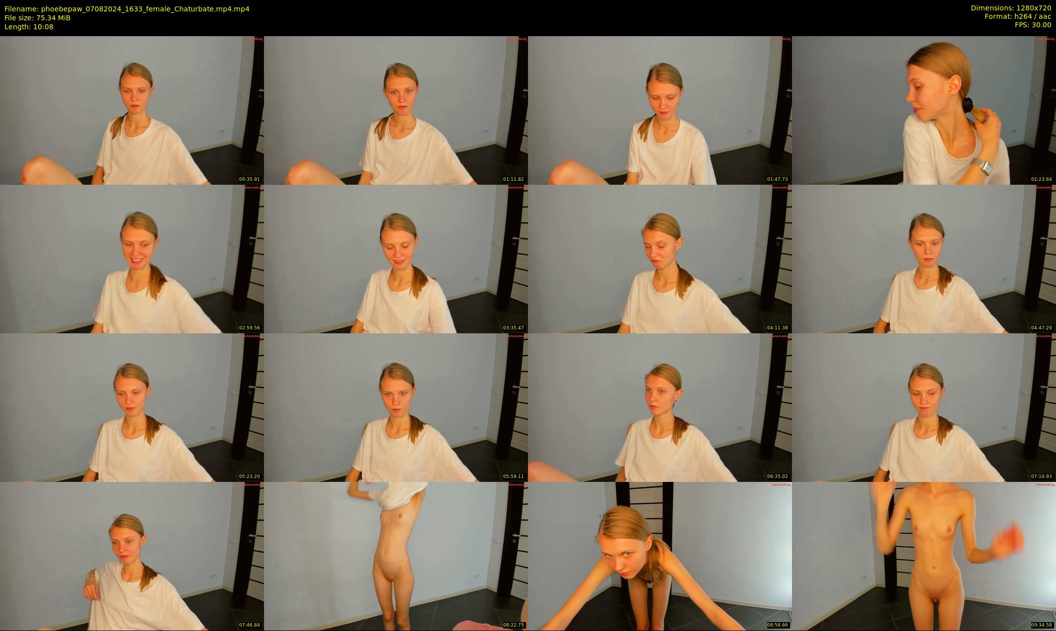 phoebepaw — 11 minute Chaturbate female cam show recording, 720p, Aug 7, 2024