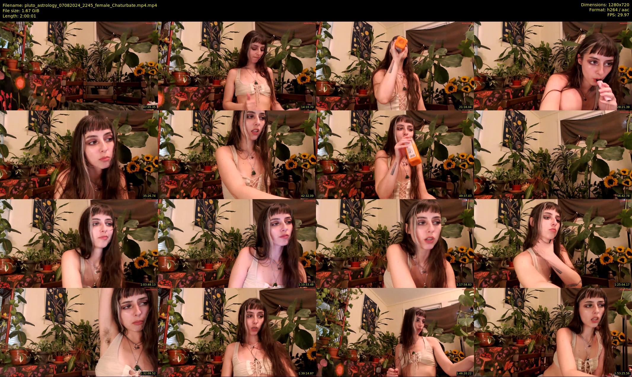 pluto_astrology — 121 minute Chaturbate female cam show recording, 720p, Aug 7, 2024