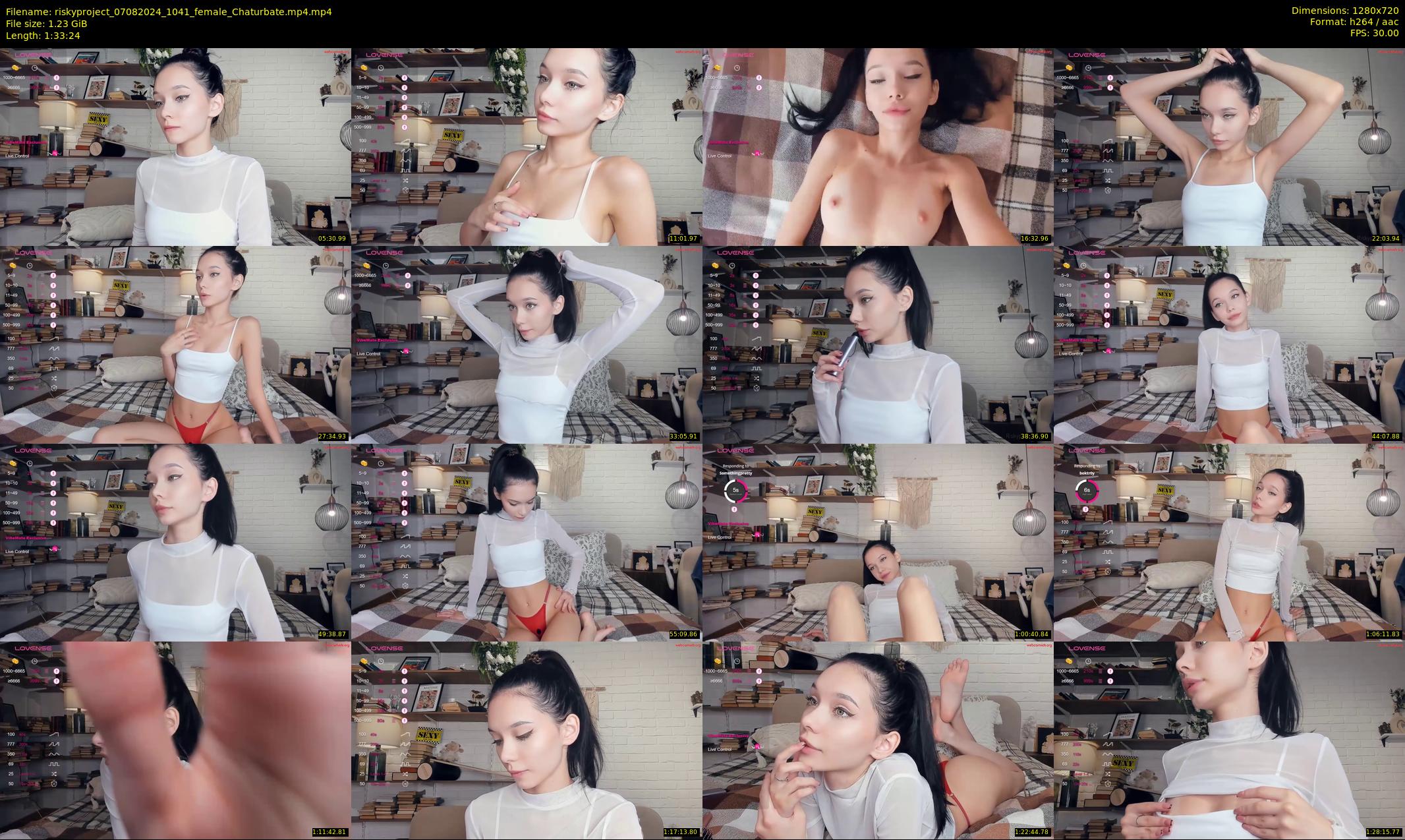 riskyproject — 94 minute Chaturbate couple cam show recording, 720p, Aug 7, 2024