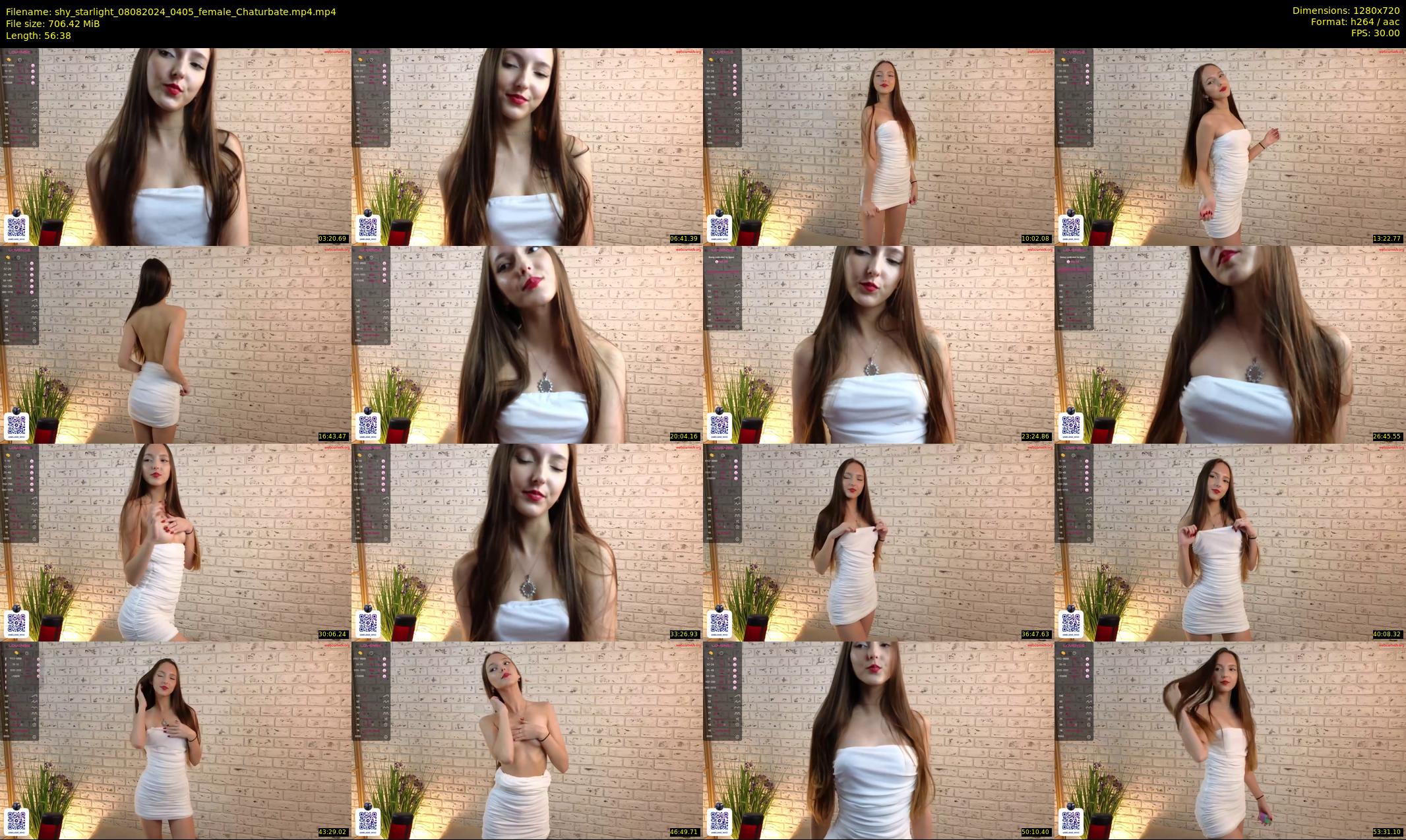 shy_starlight — 57 minute Chaturbate female cam show recording, 720p, Aug 8, 2024