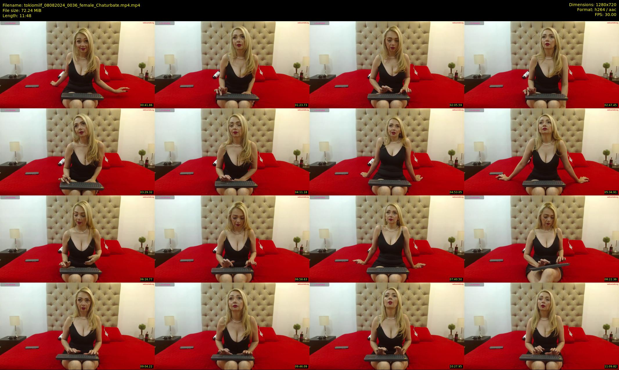 tokiomilf — 12 minute Chaturbate female cam show recording, 720p, Aug 8, 2024