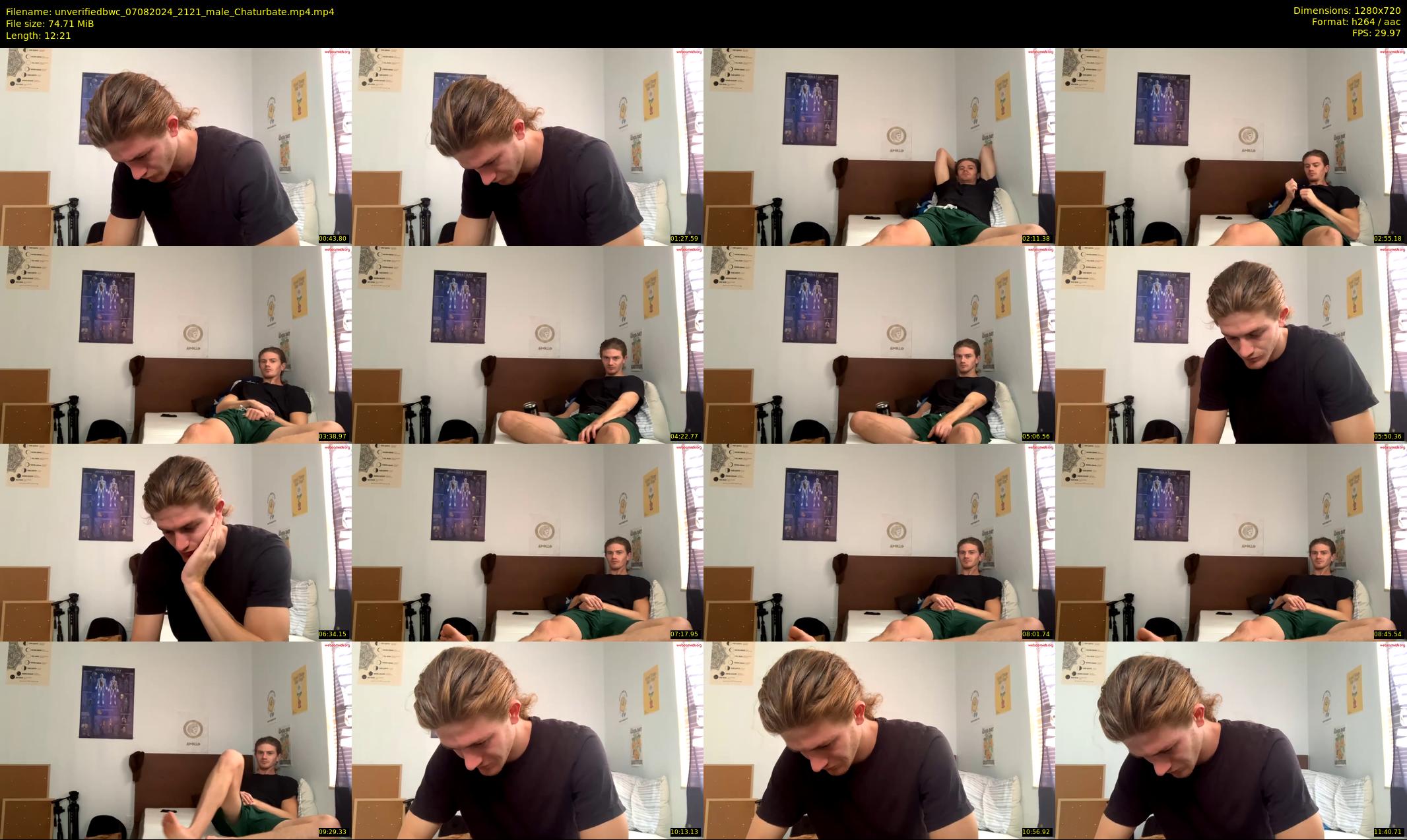 unverifiedbwc — 13 minute Chaturbate male cam show recording, 720p, Aug 7, 2024
