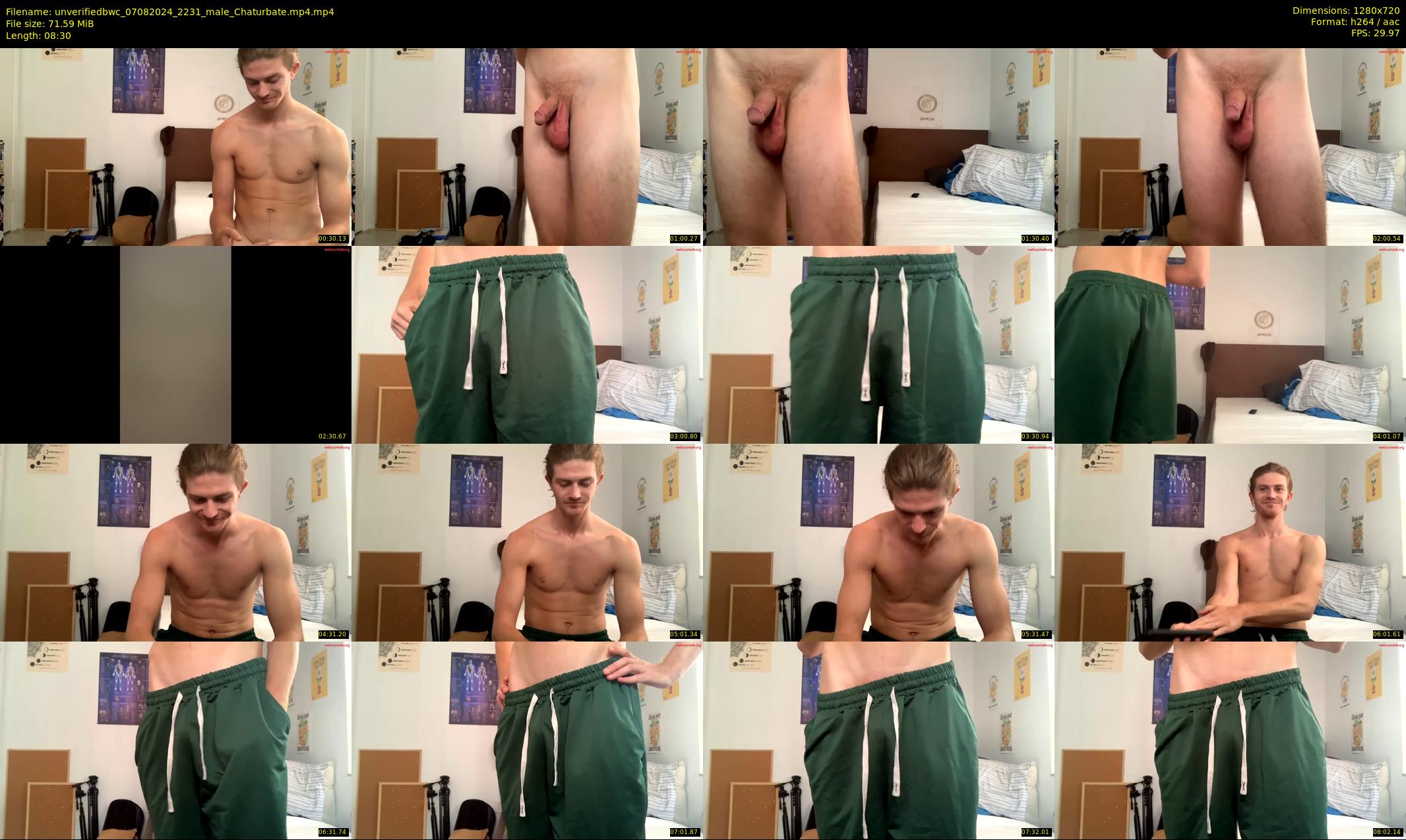 unverifiedbwc — 9 minute Chaturbate male cam show recording, 720p, Aug 7, 2024