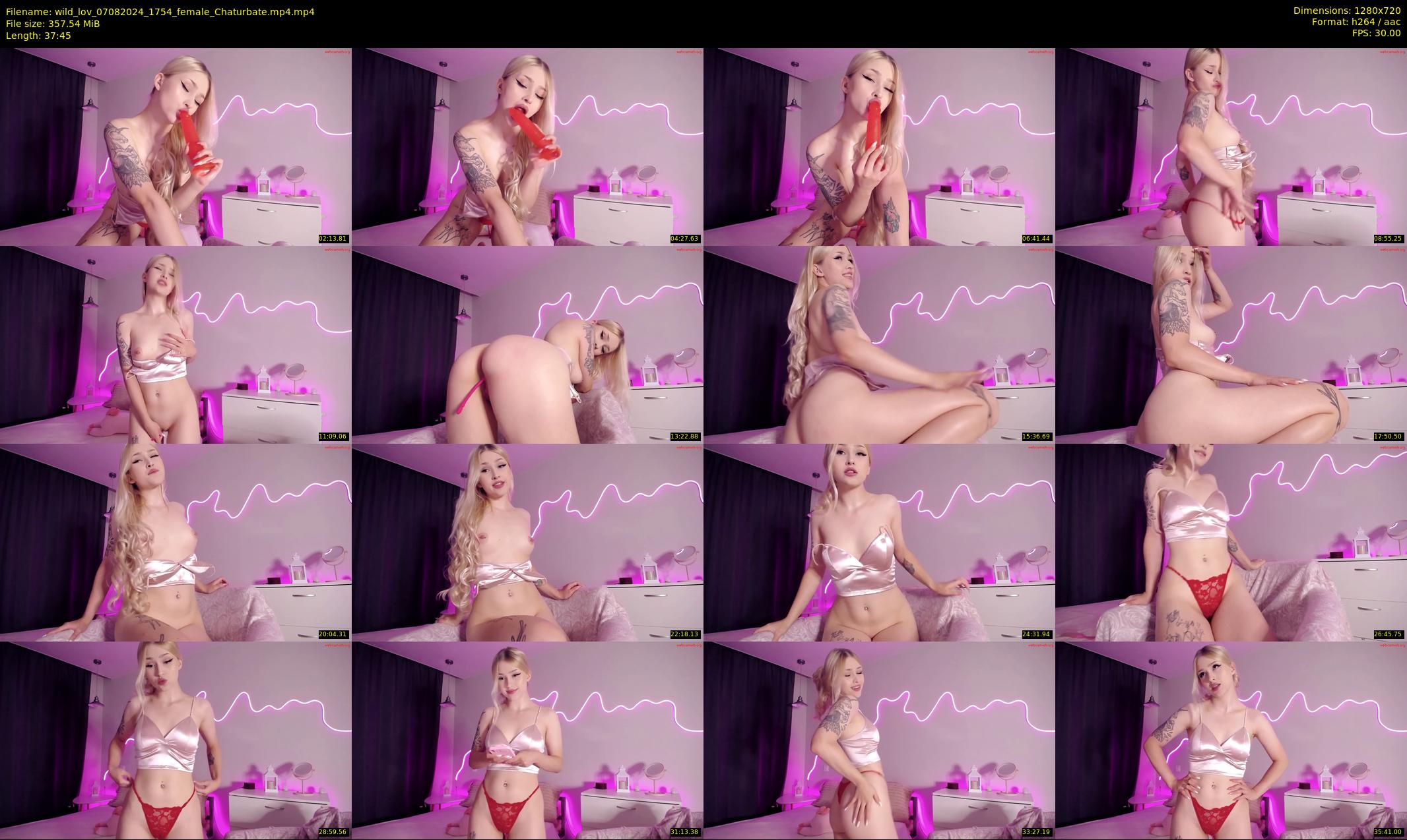 wild_lov — 38 minute Chaturbate female cam show recording, 720p, Aug 7, 2024