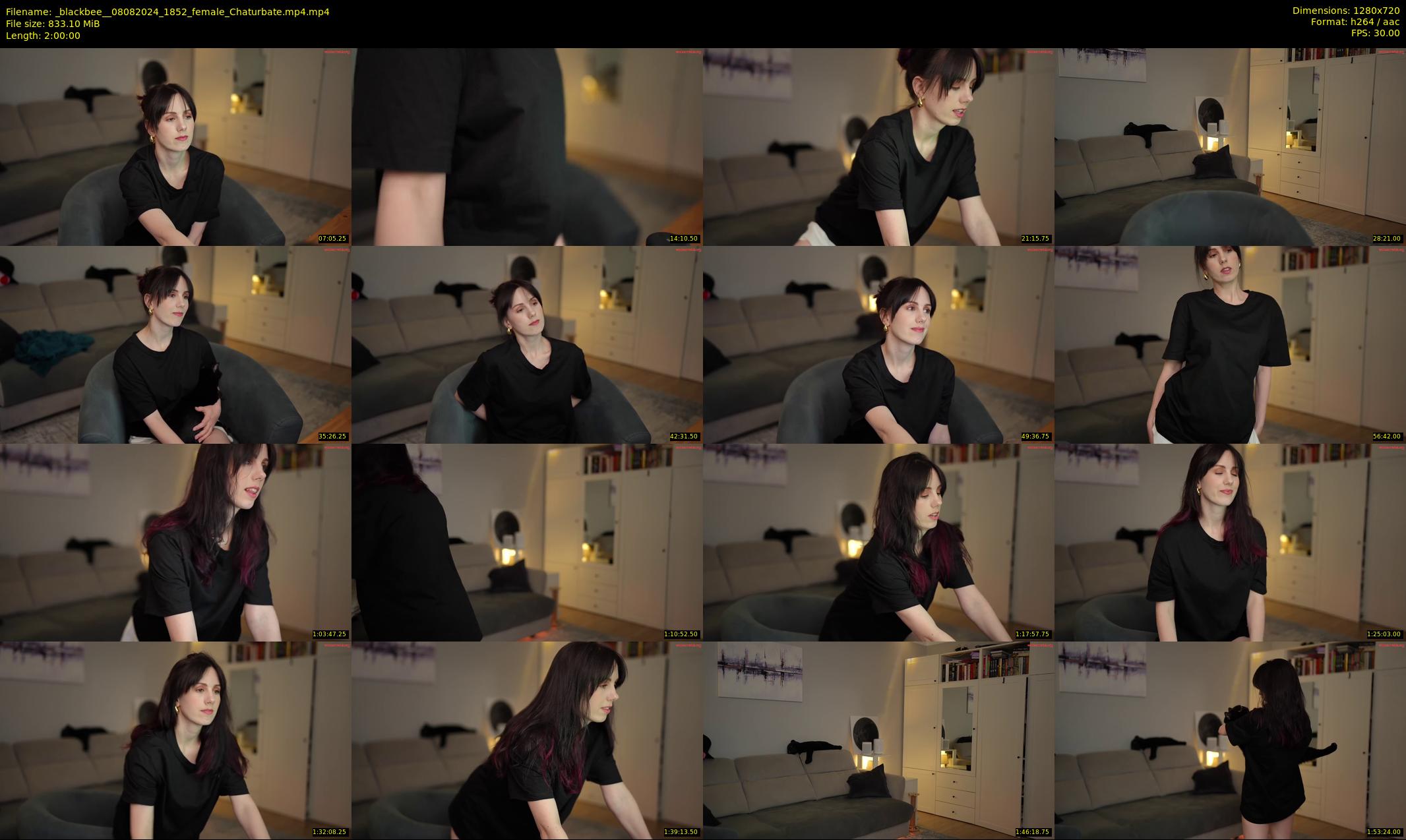 _blackbee_ — 120 minute Chaturbate female cam show recording, 720p, Aug 8, 2024