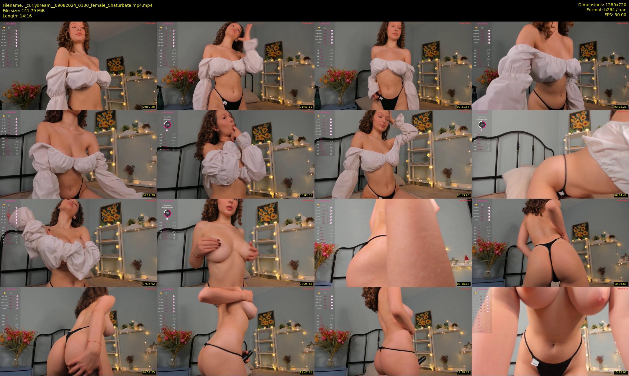 _curlydream_ — 15 minute Chaturbate female cam show recording, 720p, Aug 9, 2024