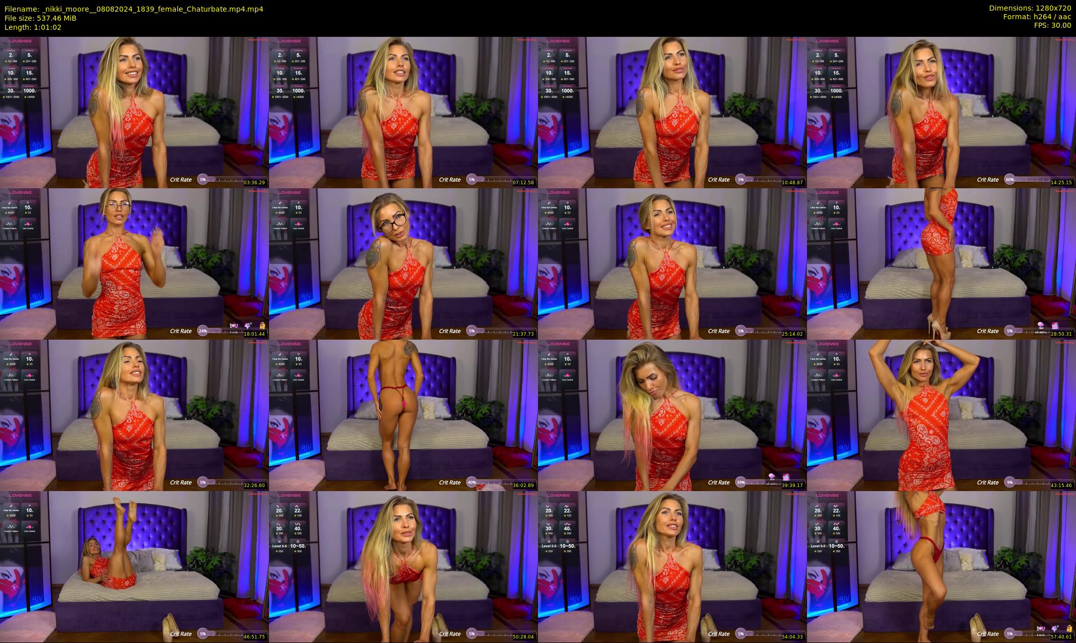 _nikki_moore_ — 62 minute Chaturbate female cam show recording, 720p, Aug 8, 2024