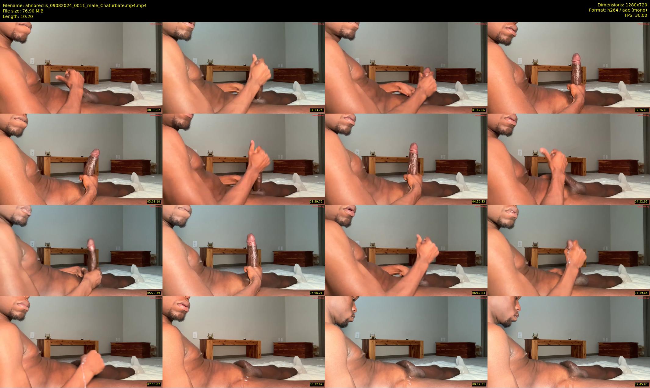 ahnoreclis — 11 minute Chaturbate male cam show recording, 720p, Aug 9, 2024