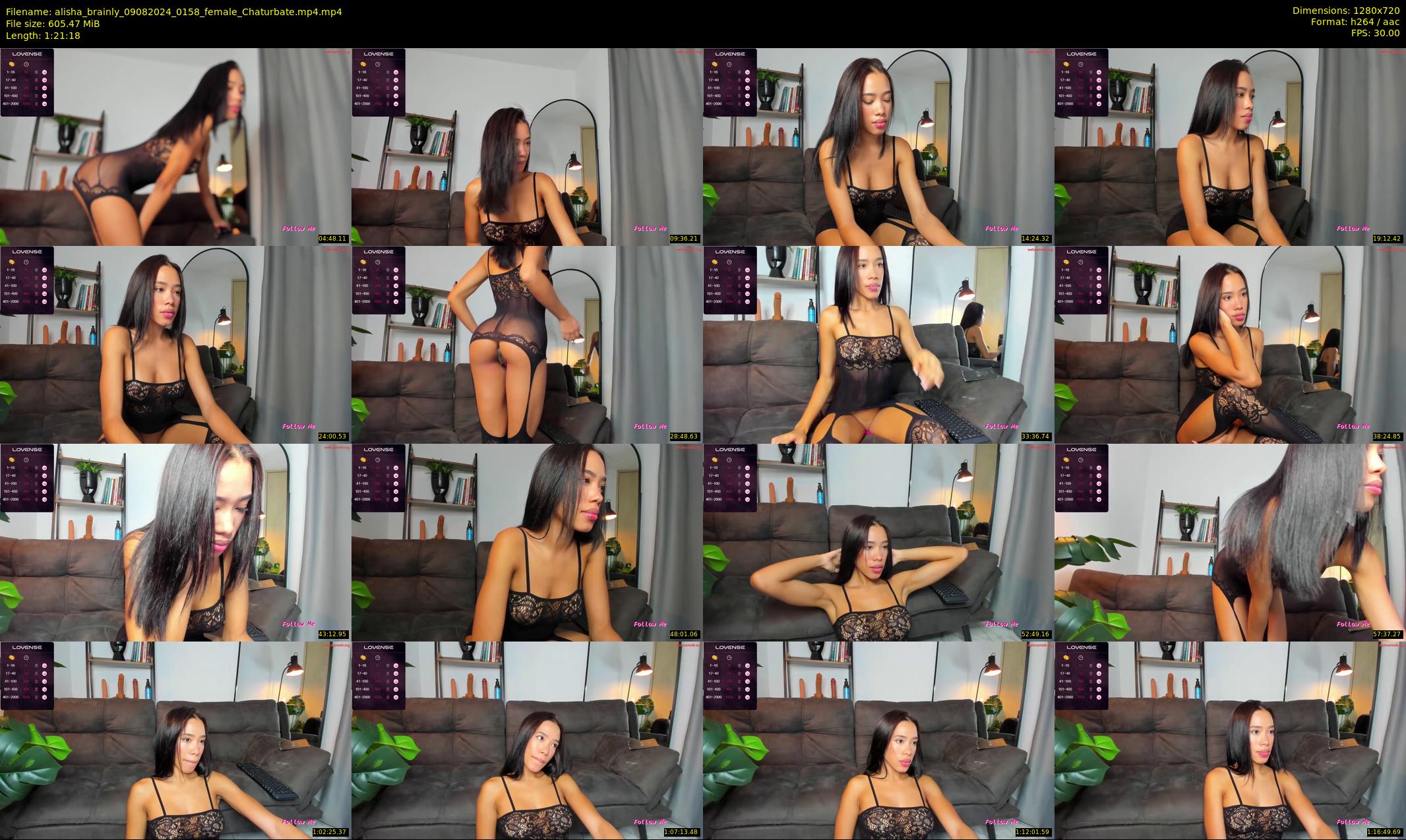 alisha_brainly — 82 minute Chaturbate female cam show recording, 720p, Aug 9, 2024
