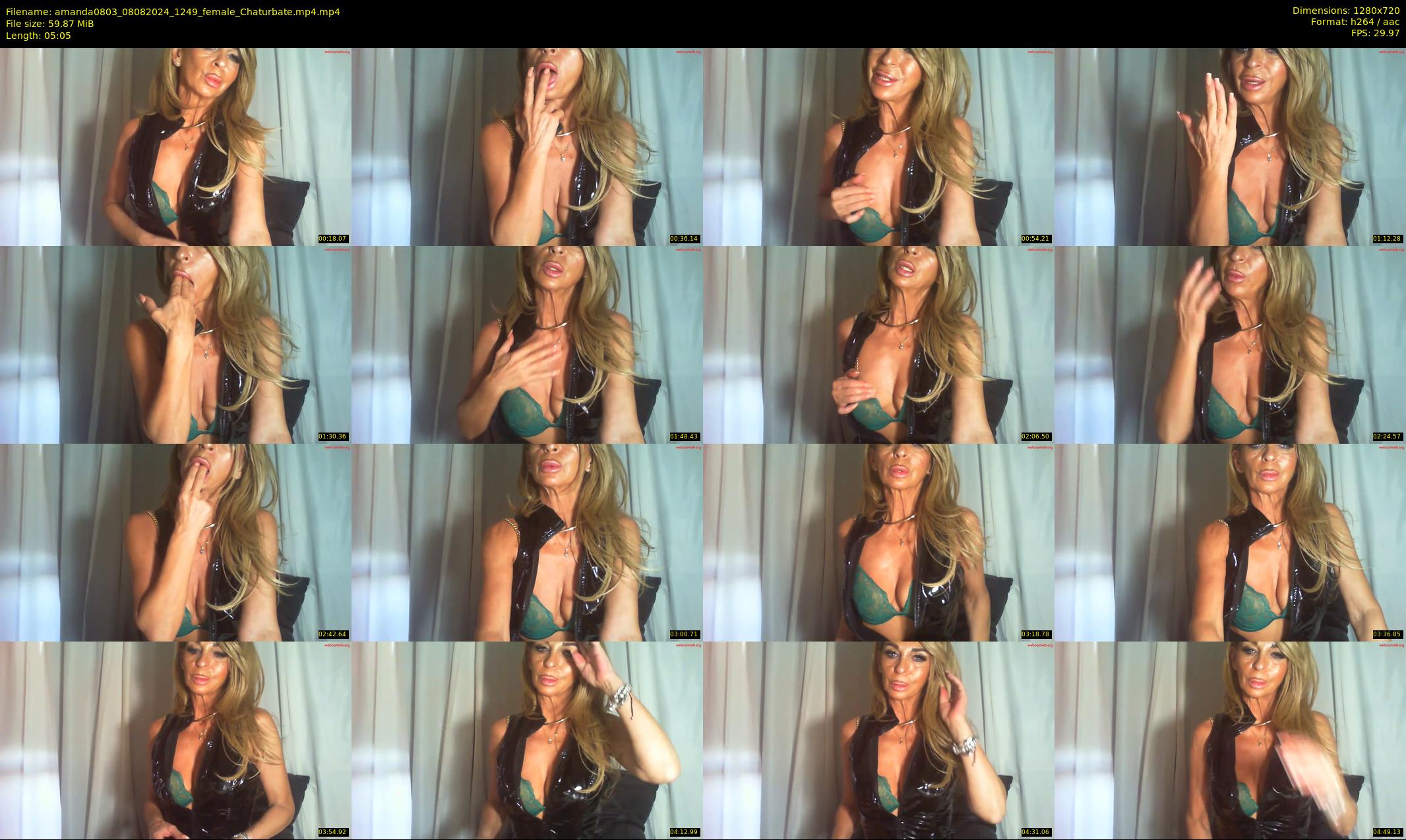 amanda0803 — 6 minute Chaturbate female cam show recording, 720p, Aug 8, 2024