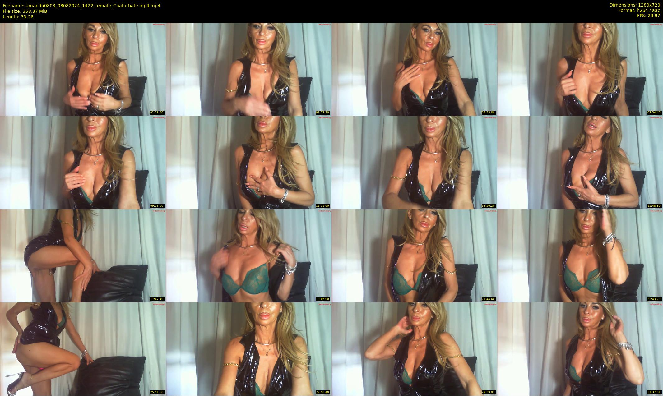 amanda0803 — 34 minute Chaturbate female cam show recording, 720p, Aug 8, 2024