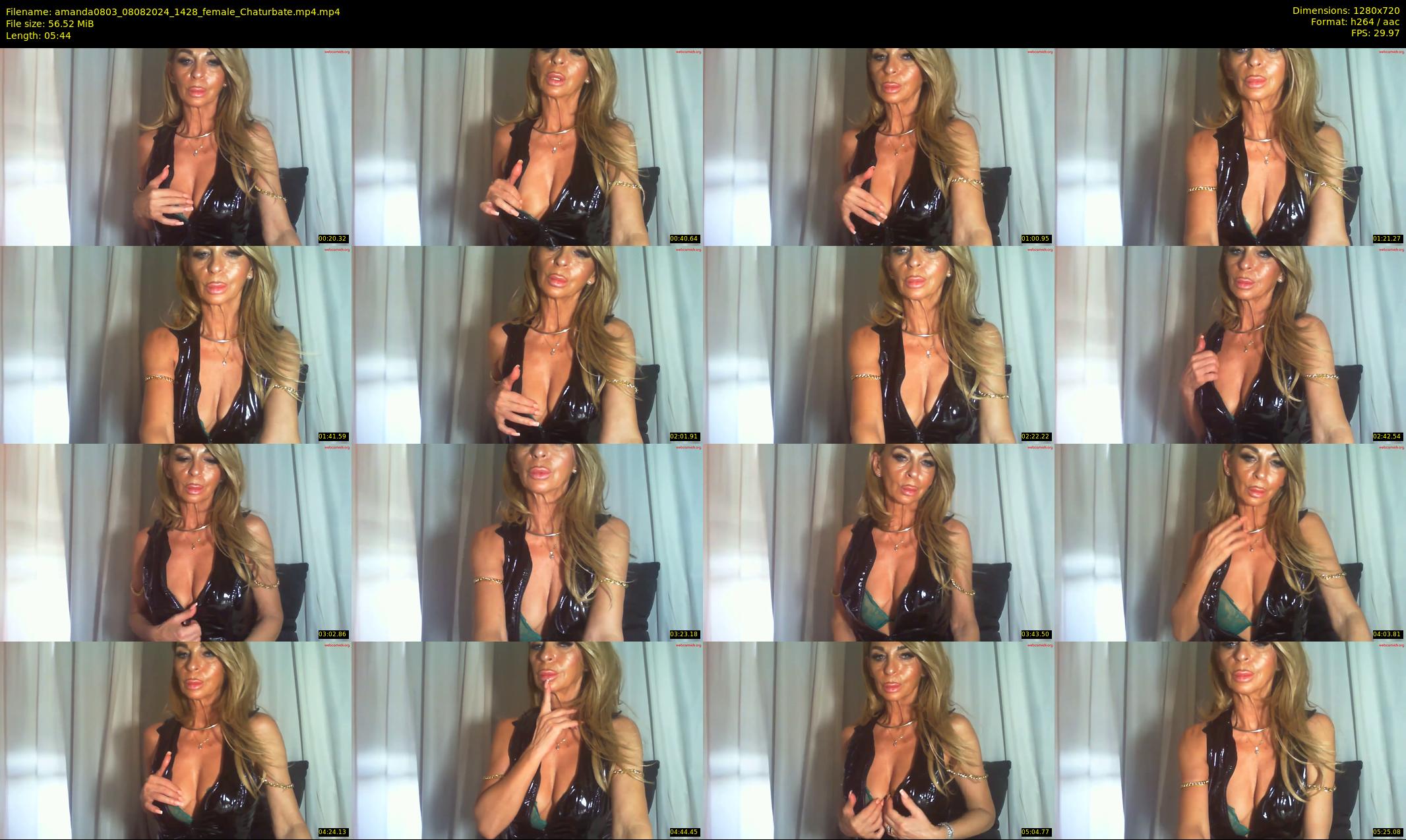 amanda0803 — 6 minute Chaturbate female cam show recording, 720p, Aug 8, 2024
