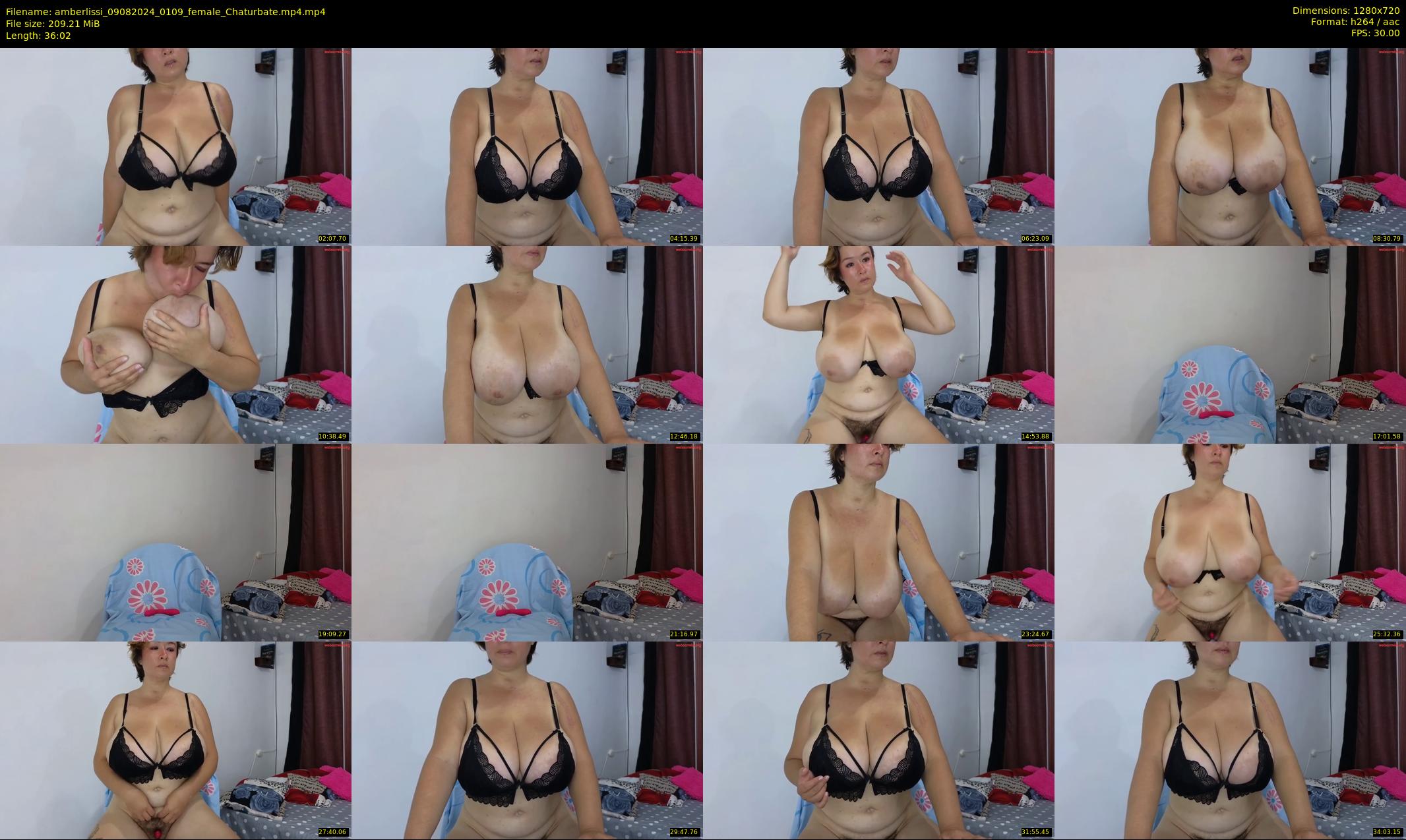 amberlissi — 37 minute Chaturbate female cam show recording, 720p, Aug 9, 2024