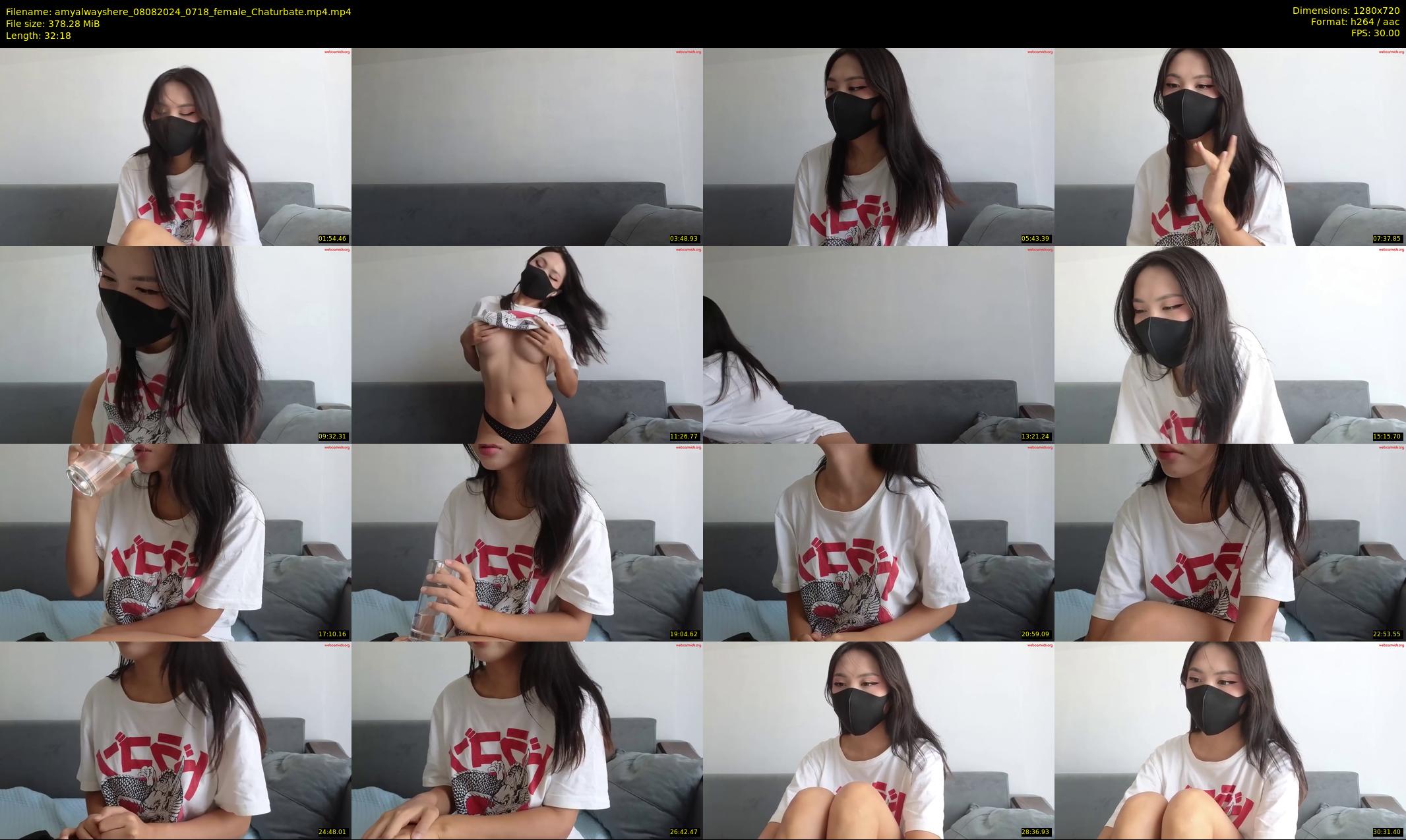 amyalwayshere — 33 minute Chaturbate female cam show recording, 720p, Aug 8, 2024