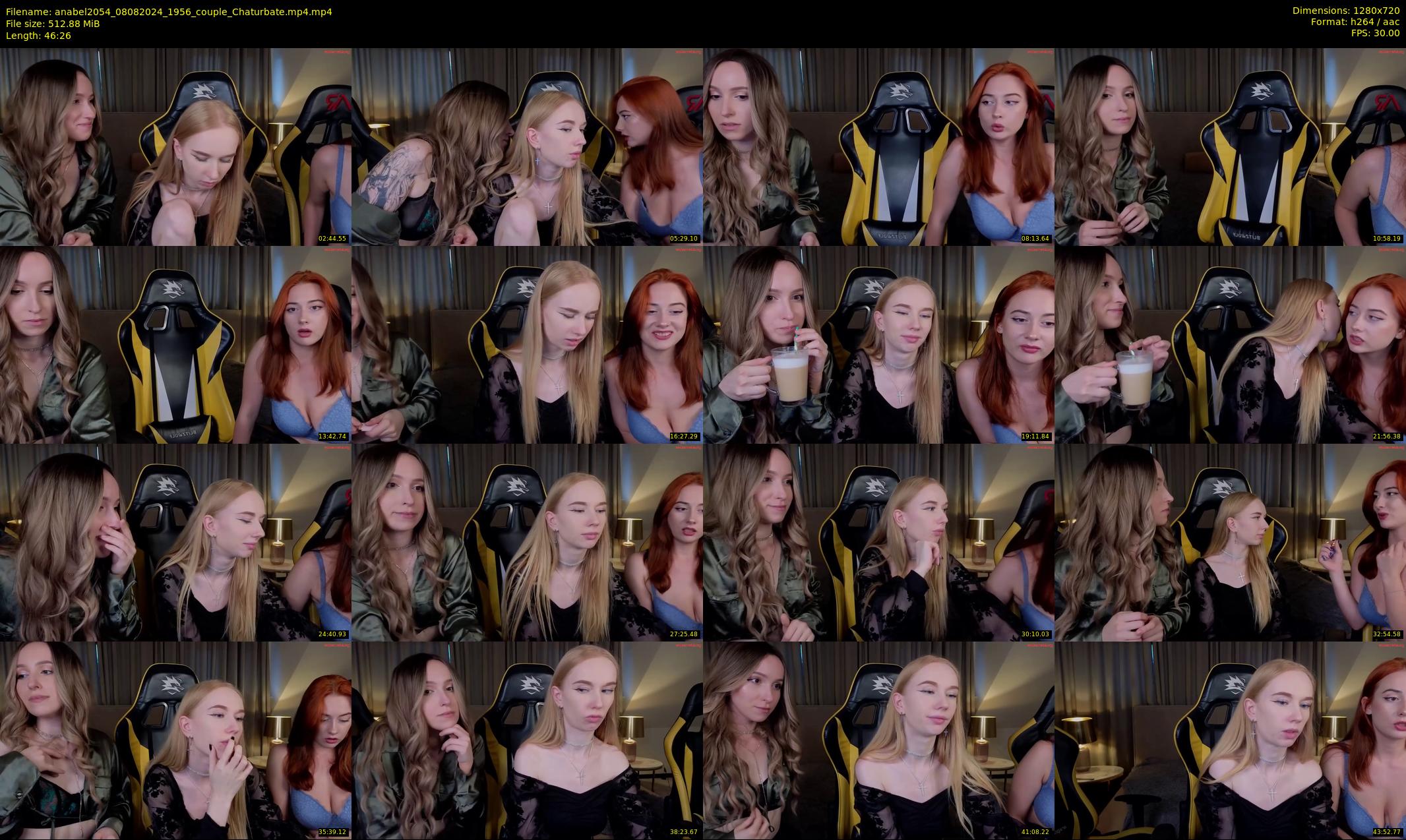 anabel2054 — 47 minute Chaturbate female cam show recording, 720p, Aug 8, 2024