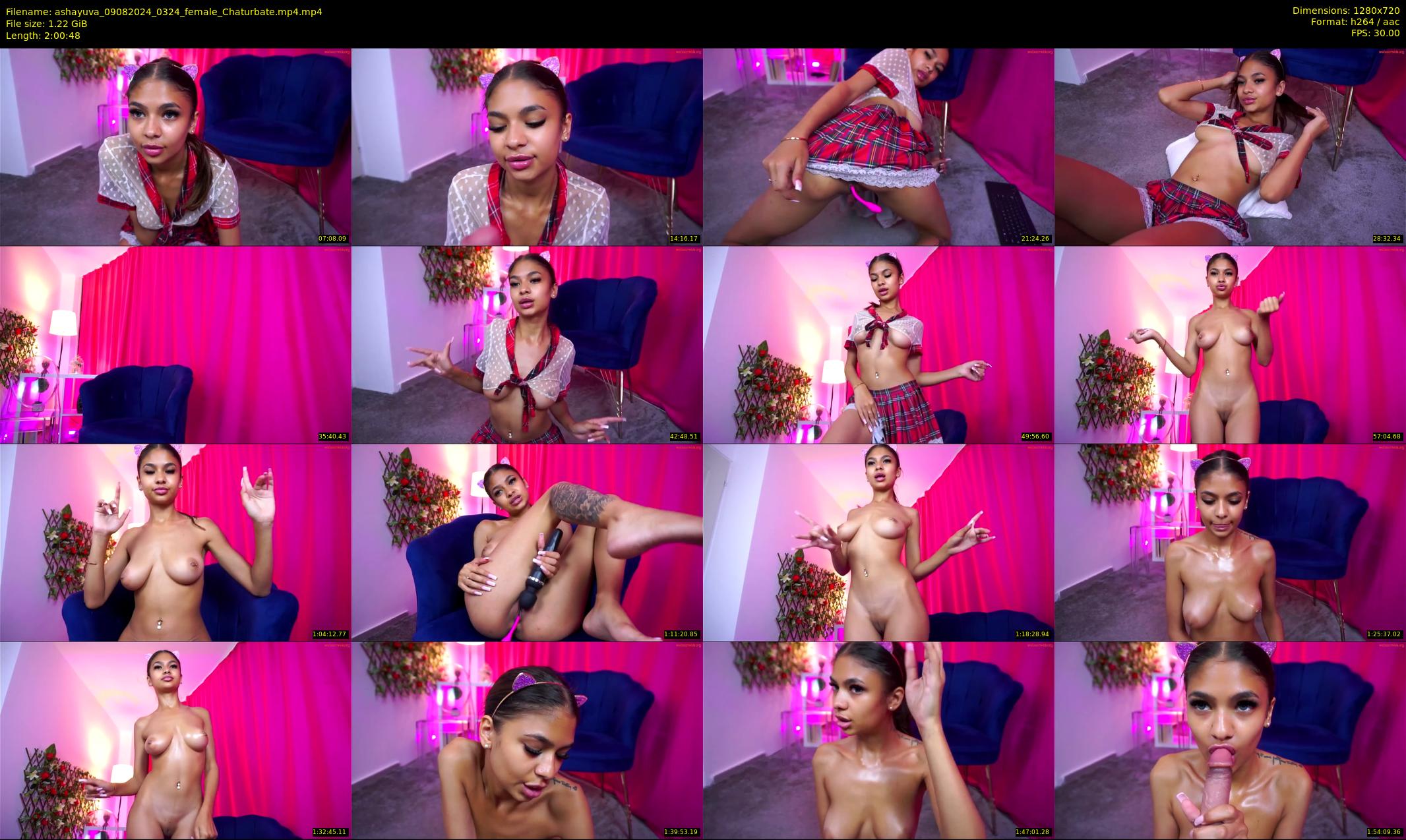 ashayuva — 121 minute Chaturbate female cam show recording, 720p, Aug 9, 2024